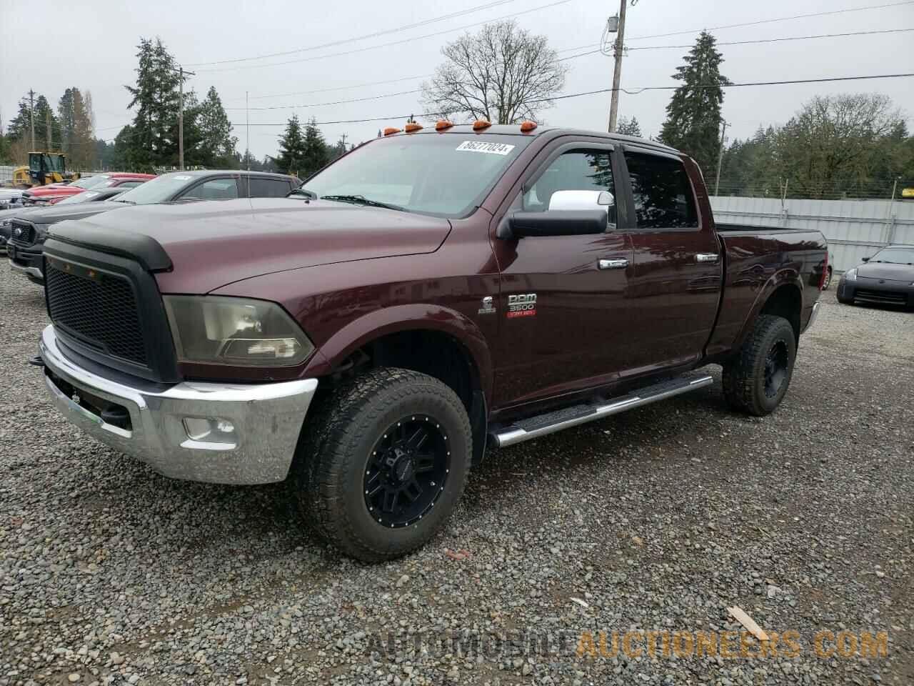 3C63D3EL6CG165337 DODGE RAM 3500 2012