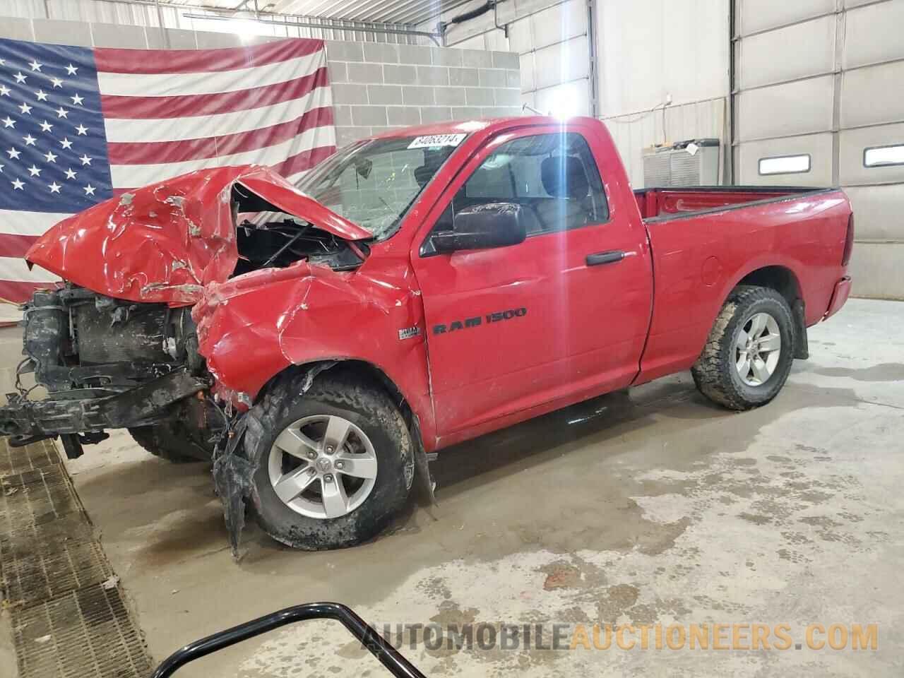 3C6JD7AT9CG273231 DODGE RAM 1500 2012