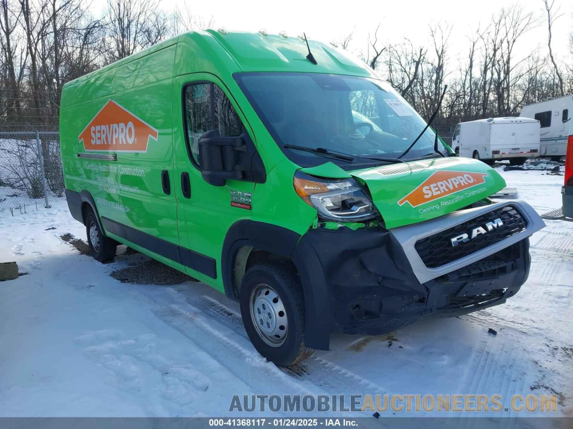 3C6MRVJG0NE114571 RAM PROMASTER CARGO VAN 2022