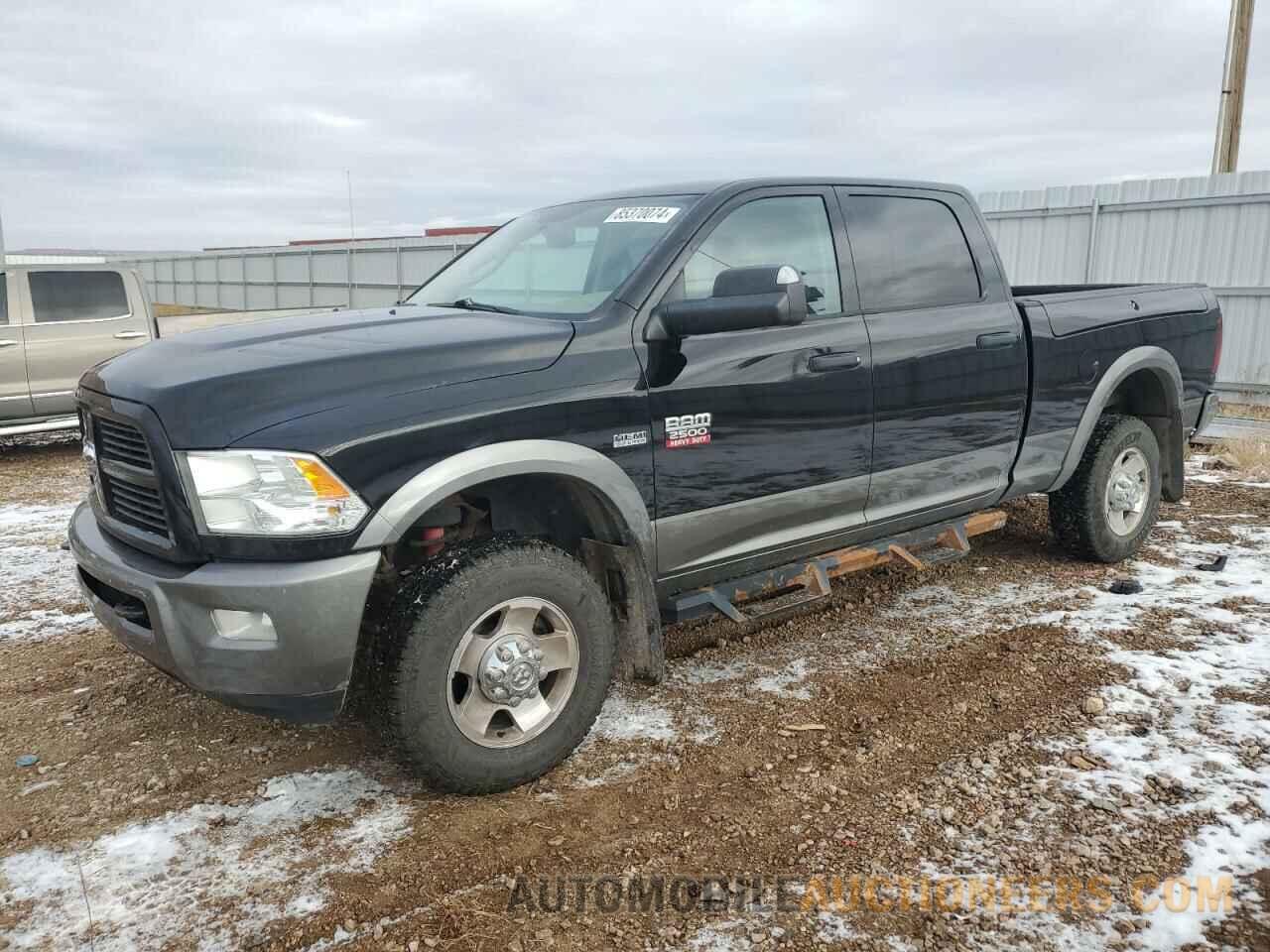 3C6TD5DT9CG243252 DODGE RAM 2500 2012