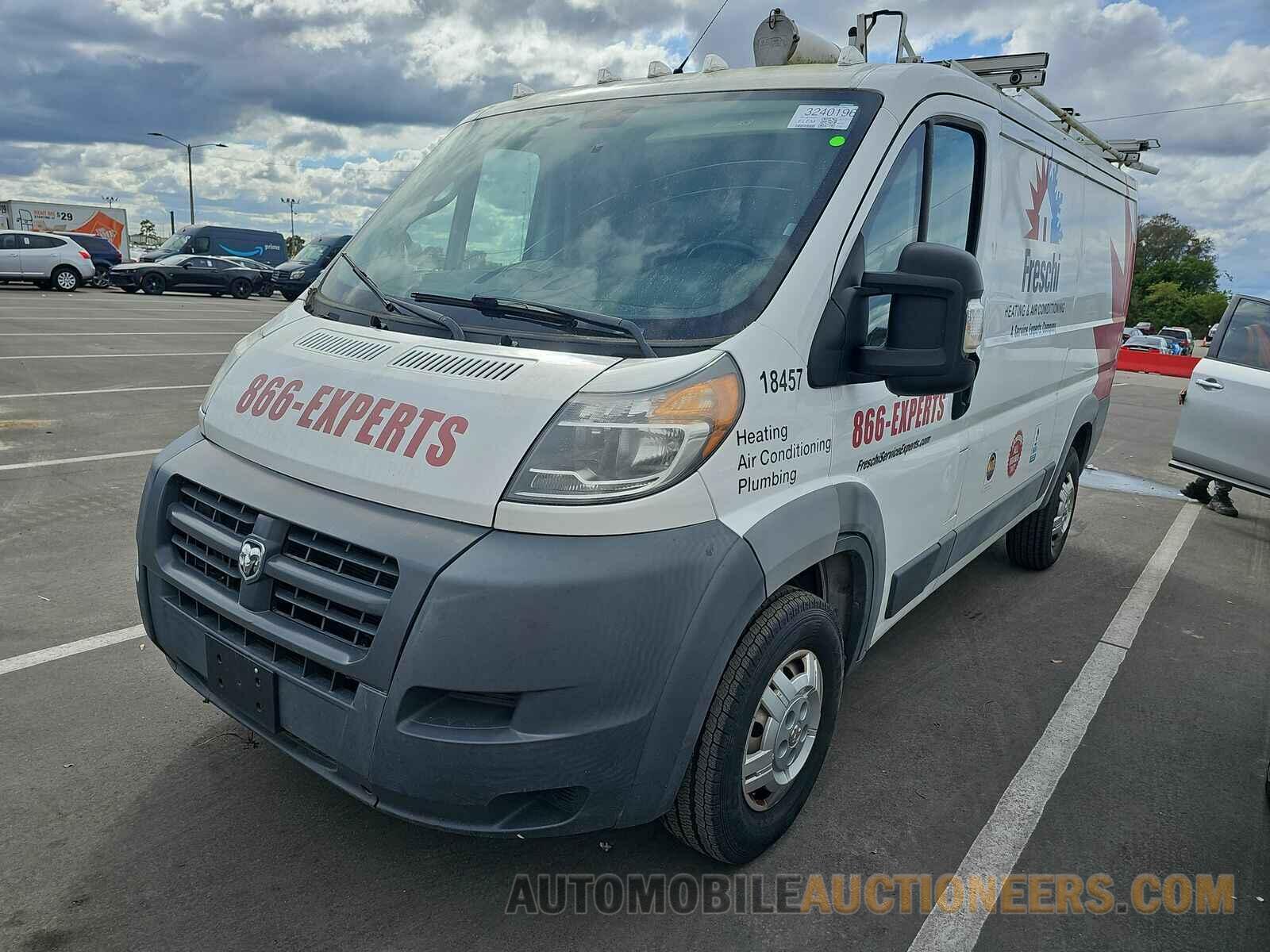 3C6TRVAG3JE104283 Ram ProMaster 2018