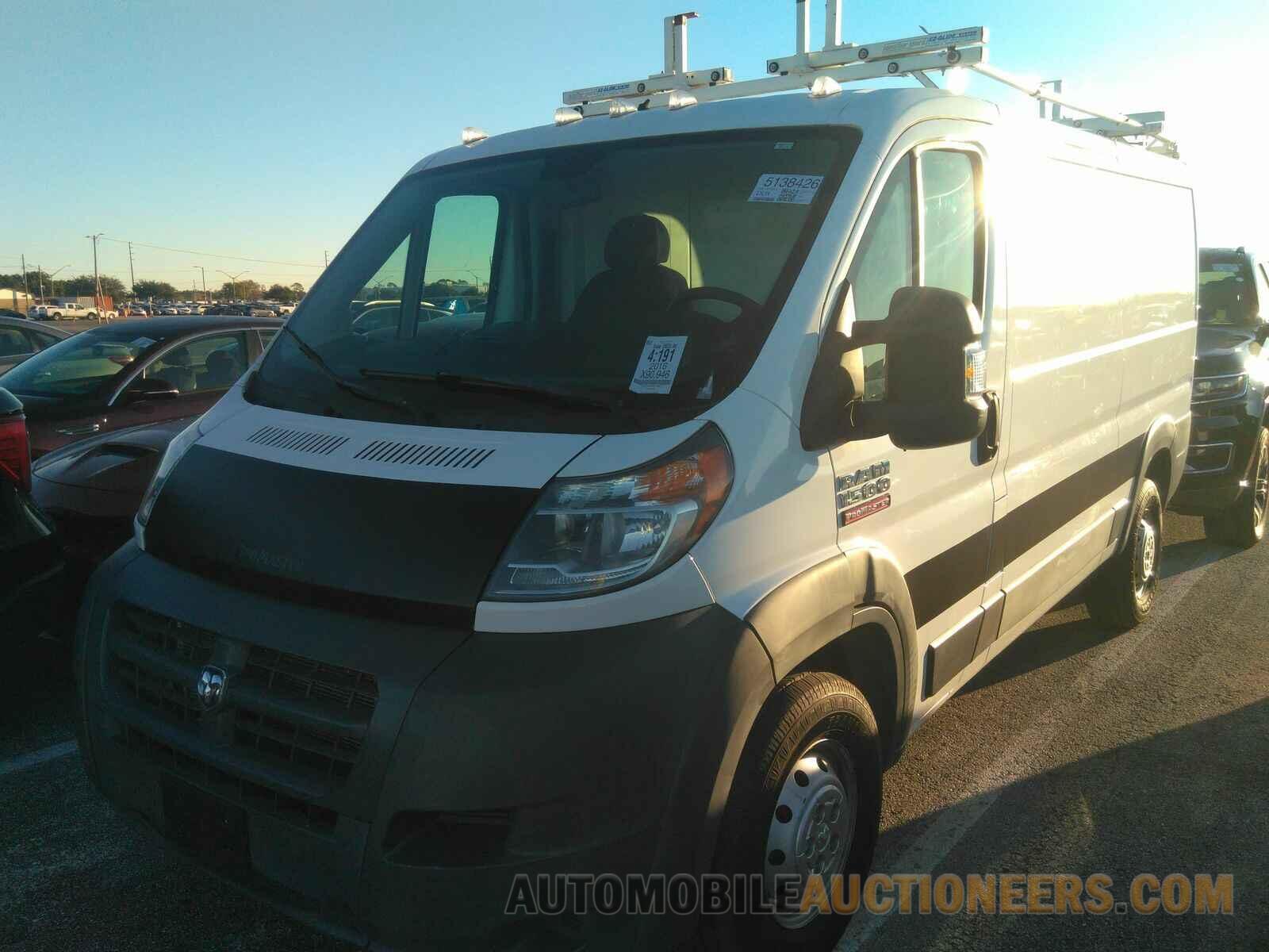 3C6TRVAG5GE136824 Ram ProMaster Cargo Van 2016