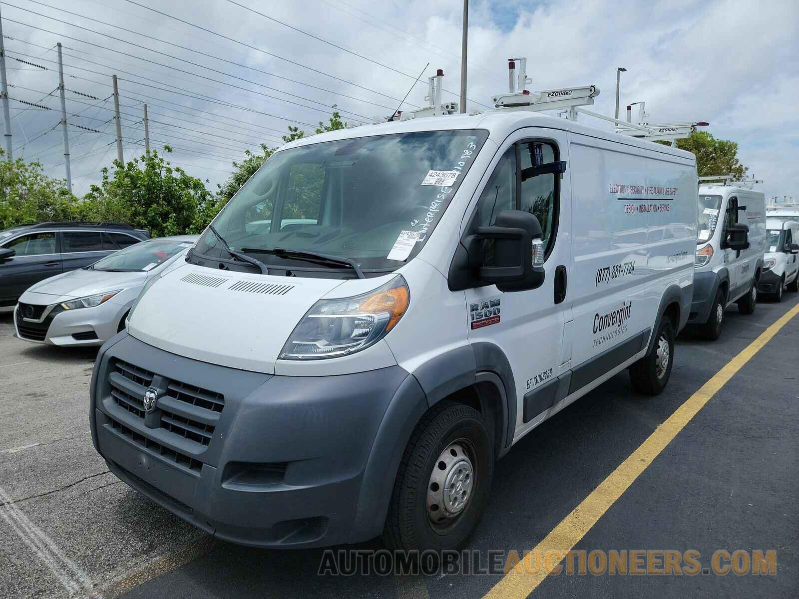 3C6TRVAG6JE153378 Ram ProMaster 2018