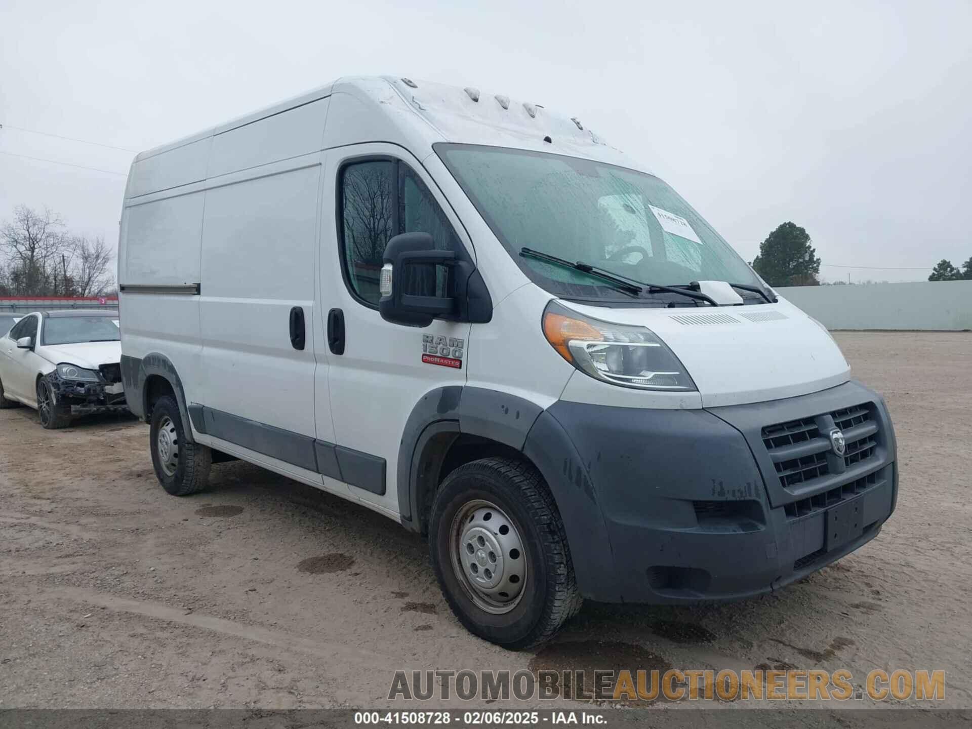 3C6TRVBGXJE103257 RAM PROMASTER 2018