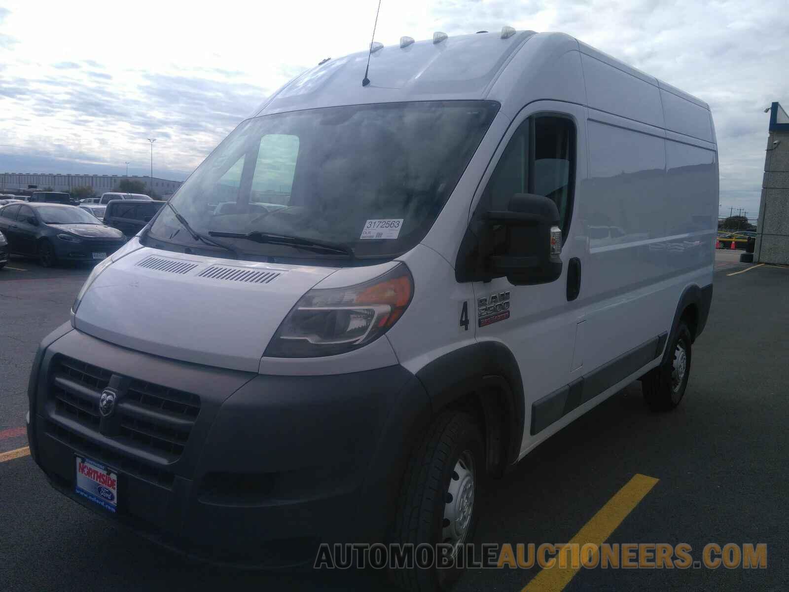 3C6TRVCG2GE119296 Ram ProMaster Cargo Van 2016