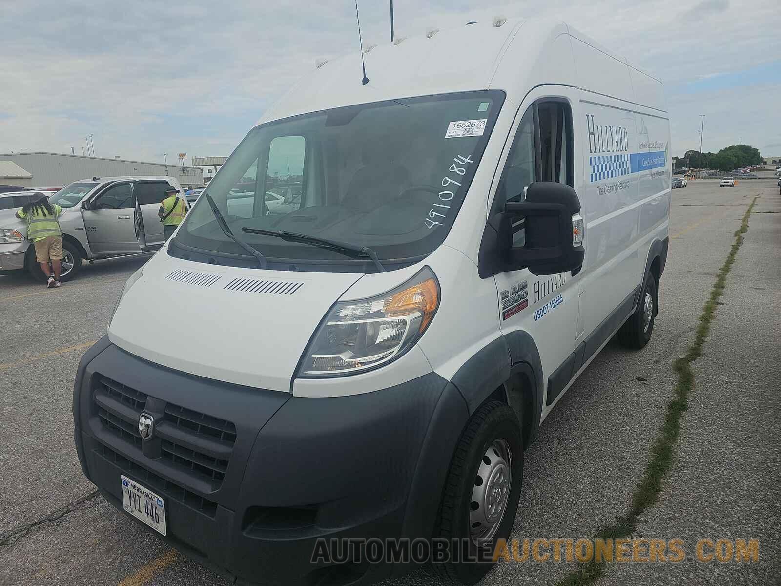 3C6TRVCG2GE136602 Ram ProMaster 2016