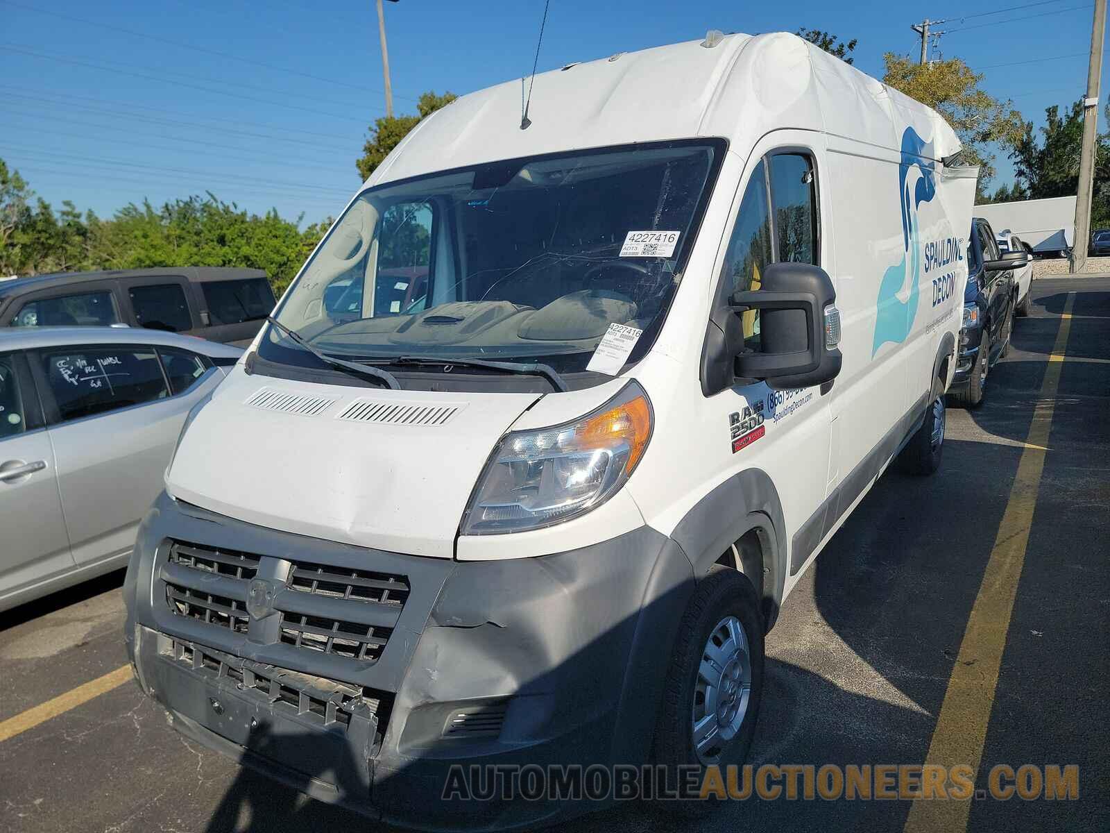 3C6TRVDG9JE111301 Ram ProMaster 2018