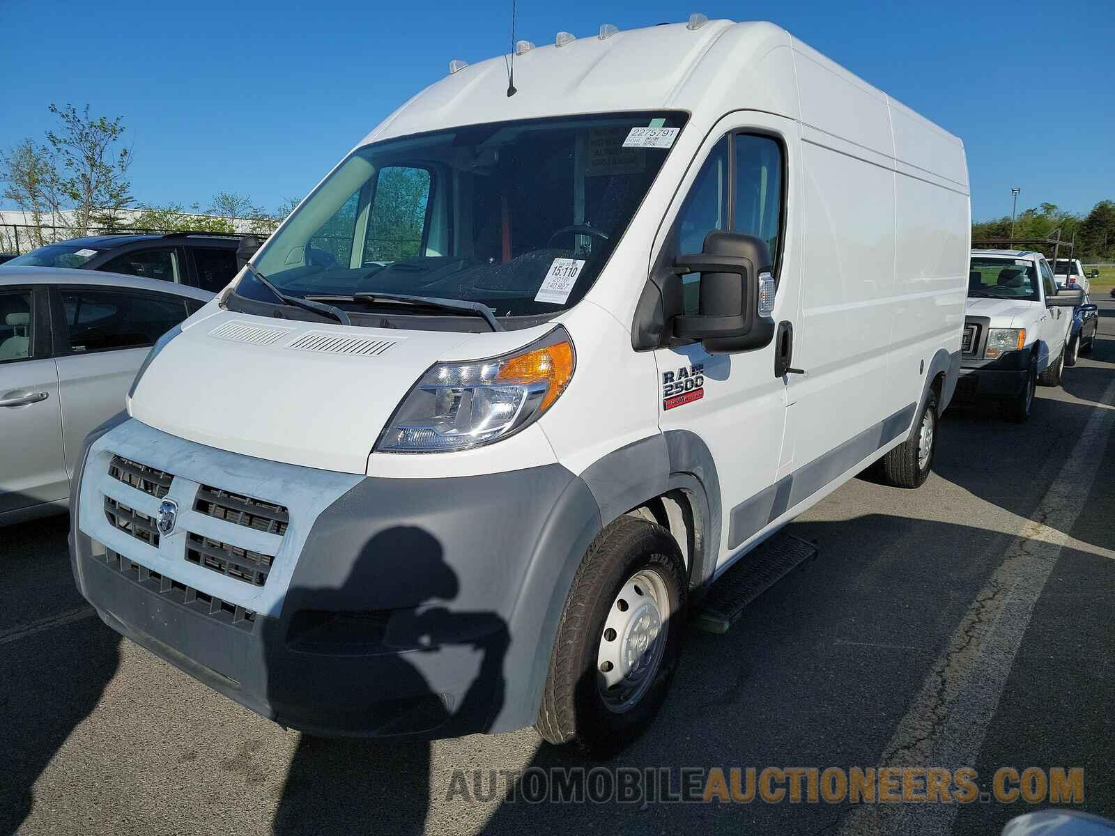 3C6TRVDGXGE128147 Ram ProMaster Cargo Van 2016