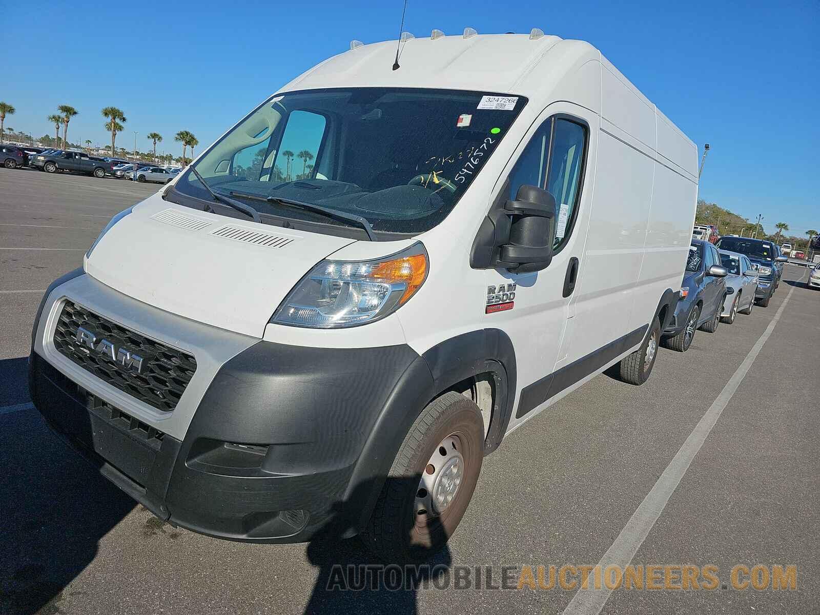 3C6TRVDGXKE506136 Ram ProMaster 2019