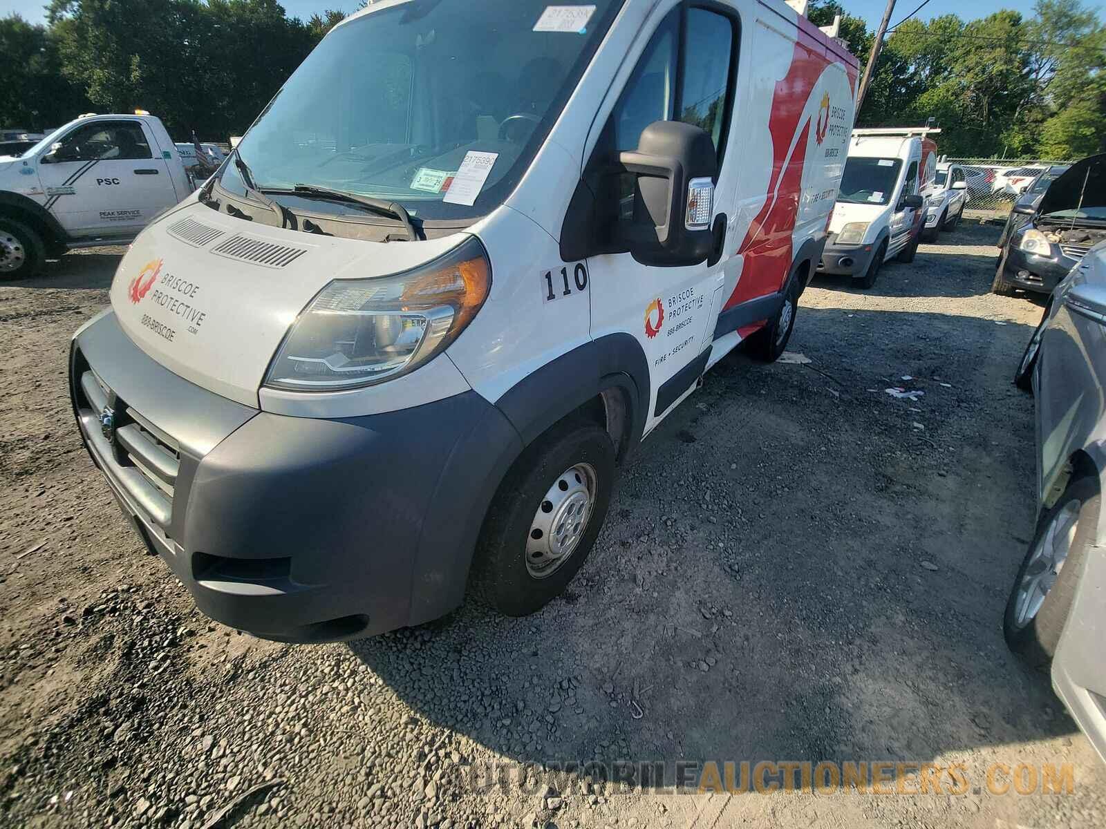 3C6TRVNG3JE128349 Ram ProMaster 2018