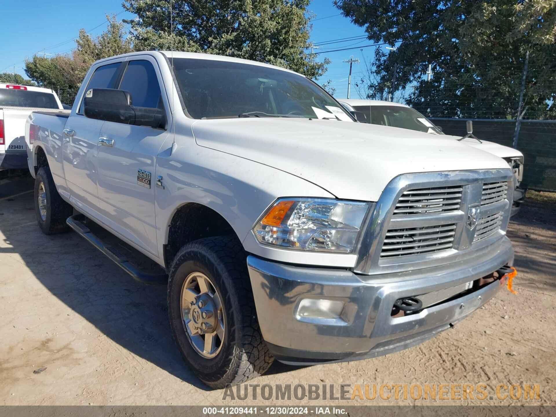 3C6UD5DL3CG208825 DODGE RAM 2500 2012