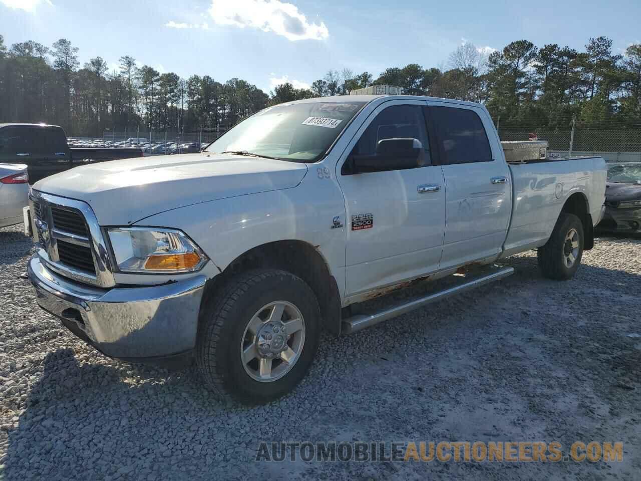 3C6UD5JL1CG142148 DODGE RAM 2500 2012