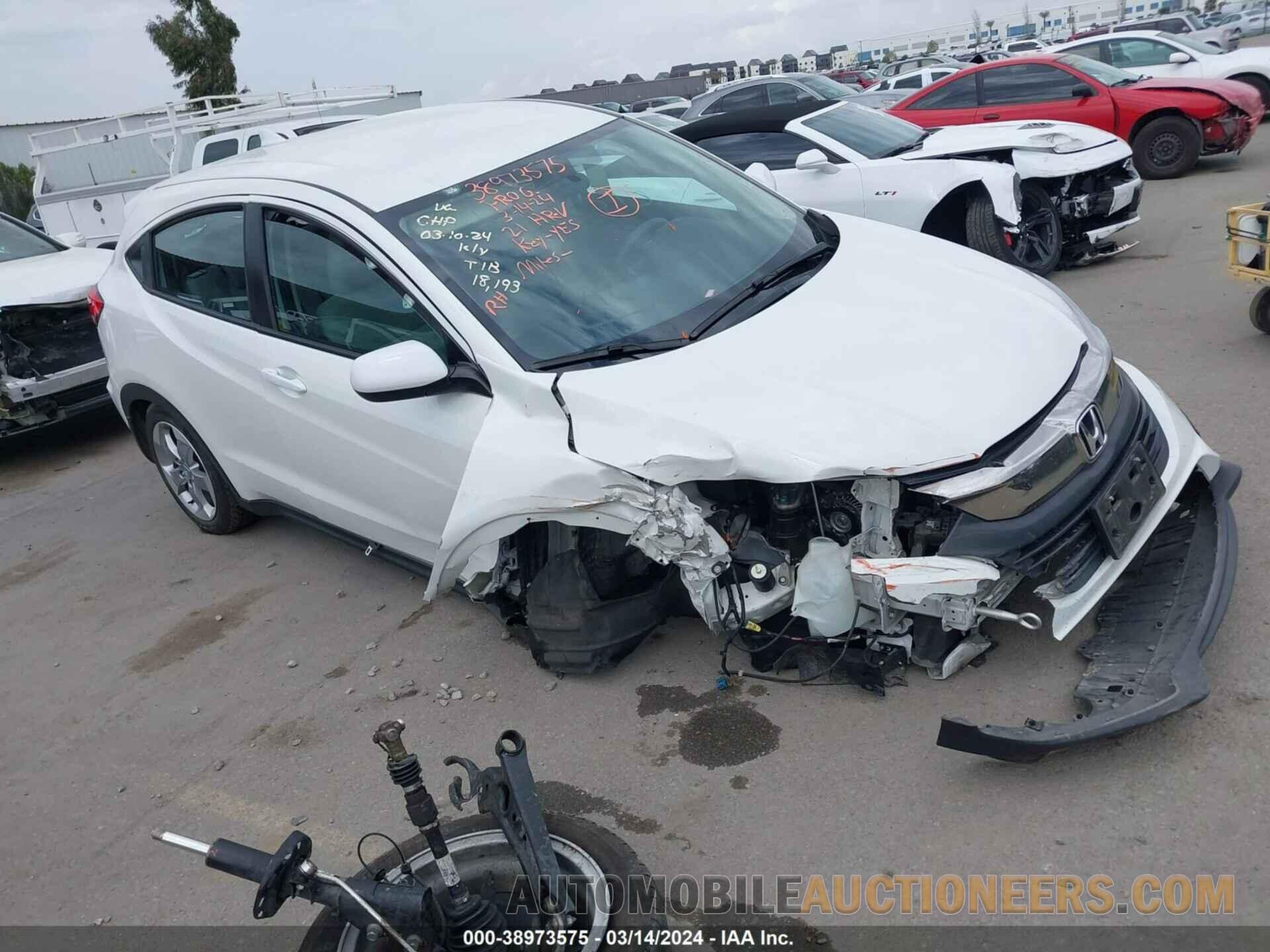 3CZRU5H33MM715259 HONDA HR-V 2021