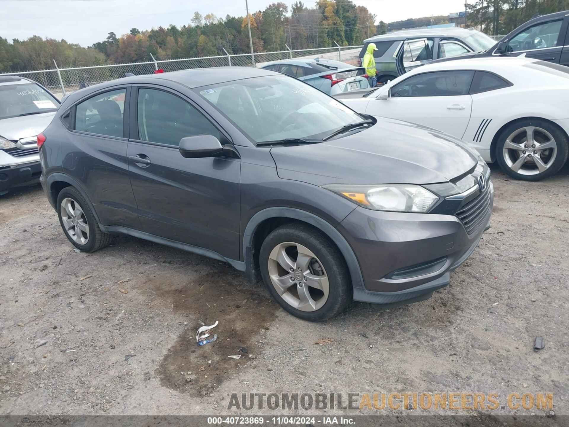 3CZRU5H34GM740949 HONDA HR-V 2016