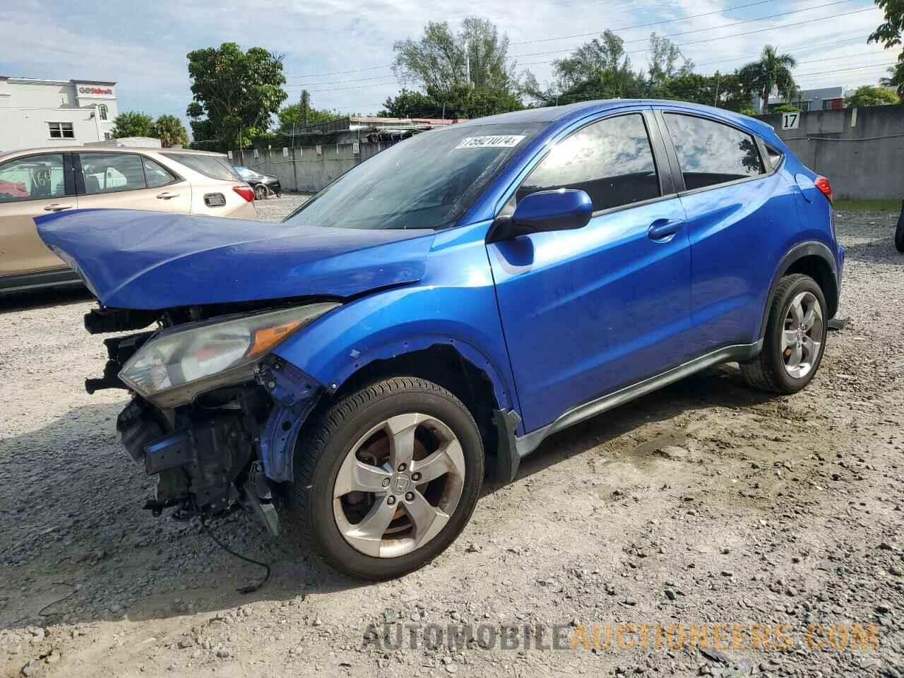 3CZRU5H37JM722467 HONDA HR-V 2018