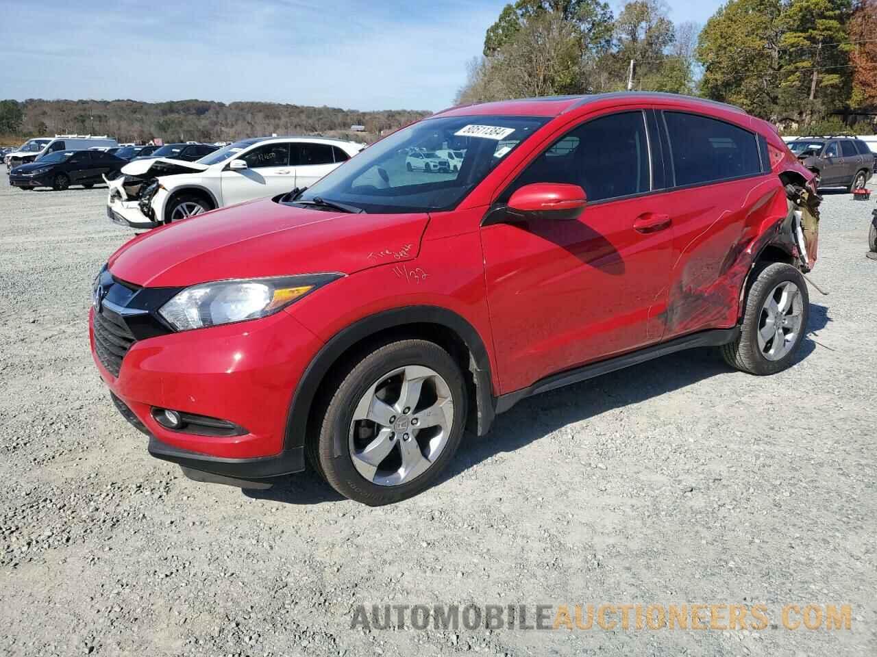 3CZRU5H72GM729287 HONDA HR-V 2016