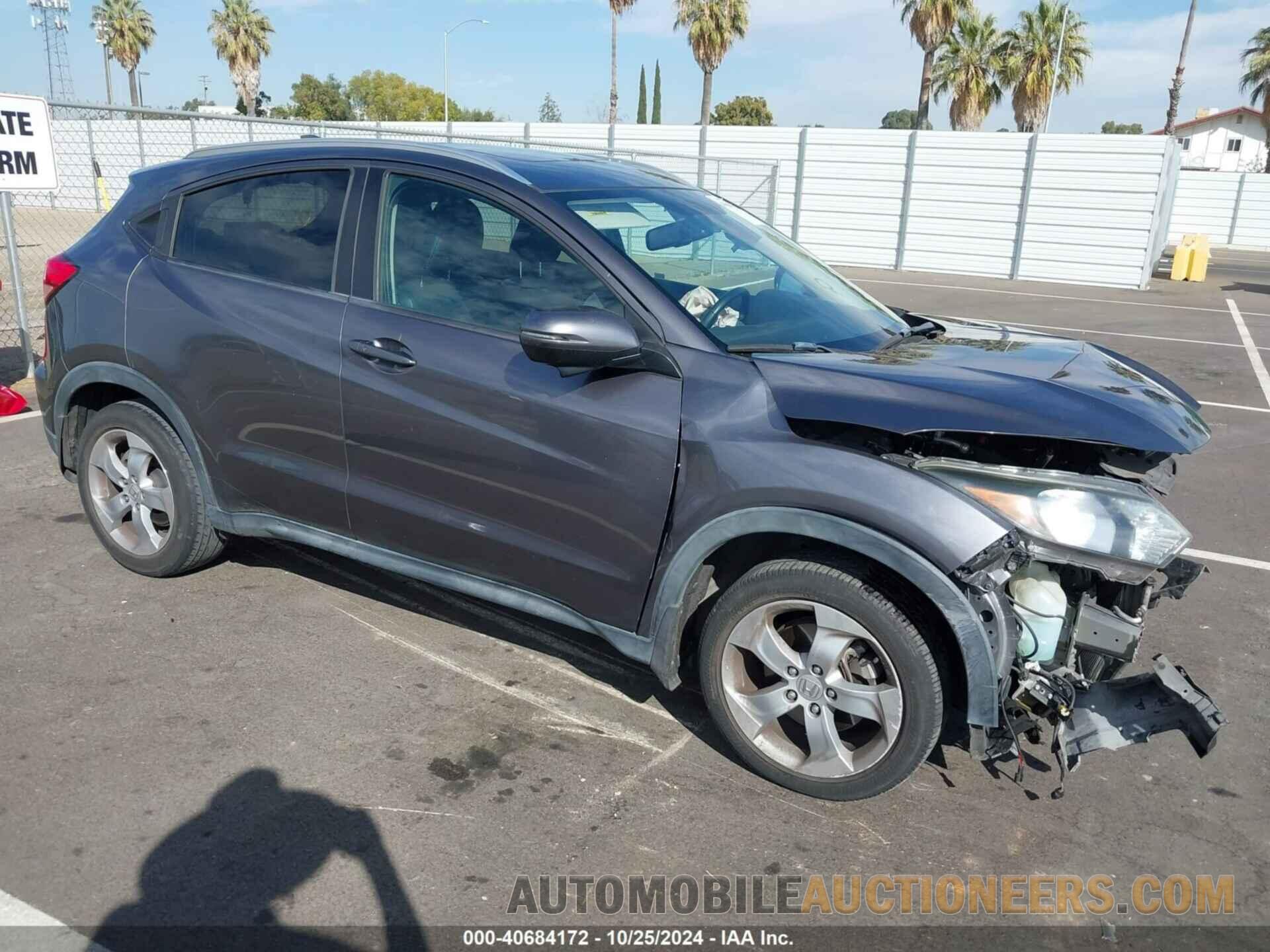 3CZRU5H7XGM701303 HONDA HR-V 2016