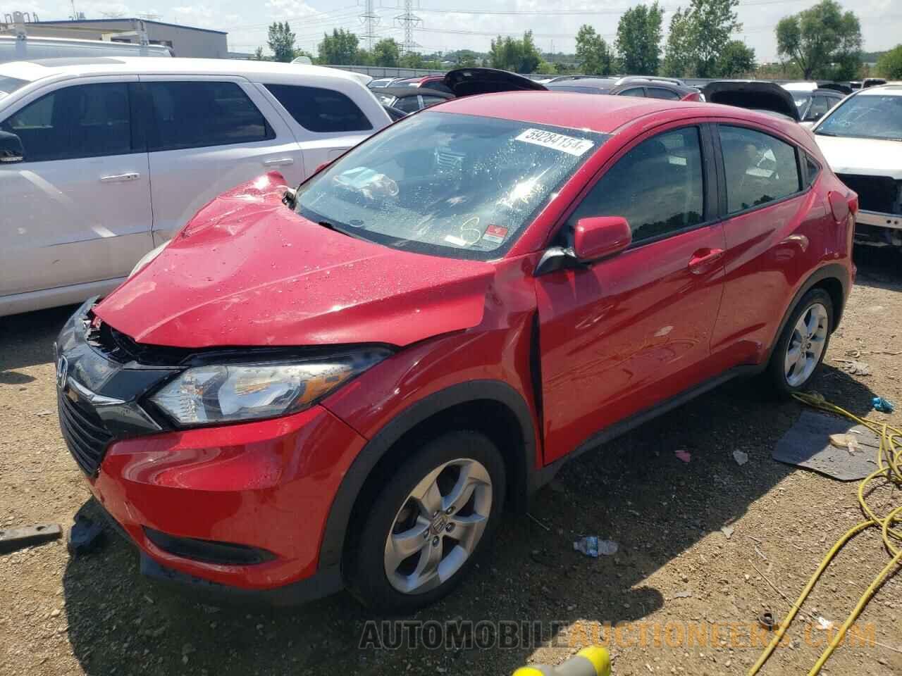 3CZRU6H30GM707422 HONDA HR-V 2016