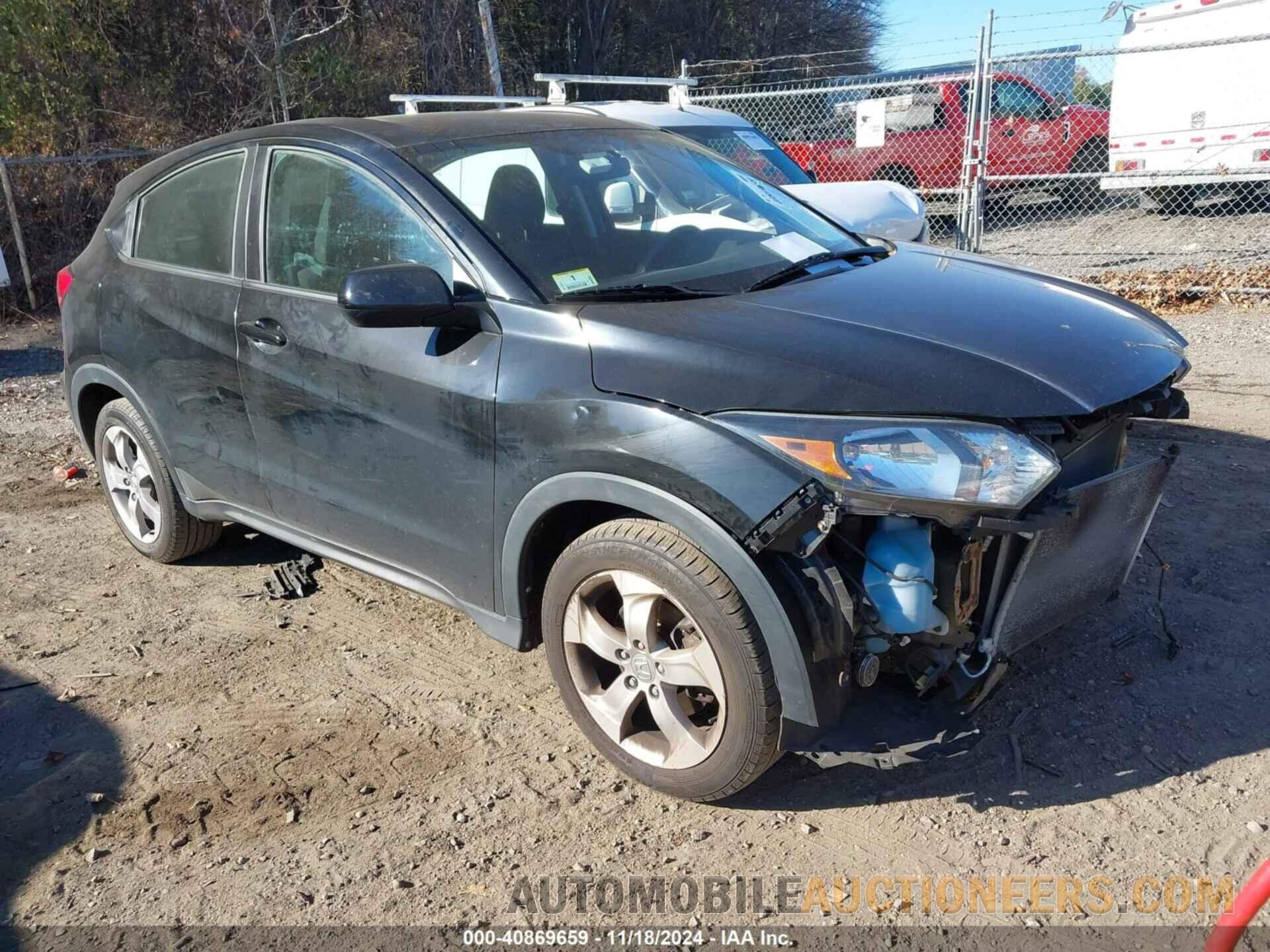 3CZRU6H31GM722012 HONDA HR-V 2016