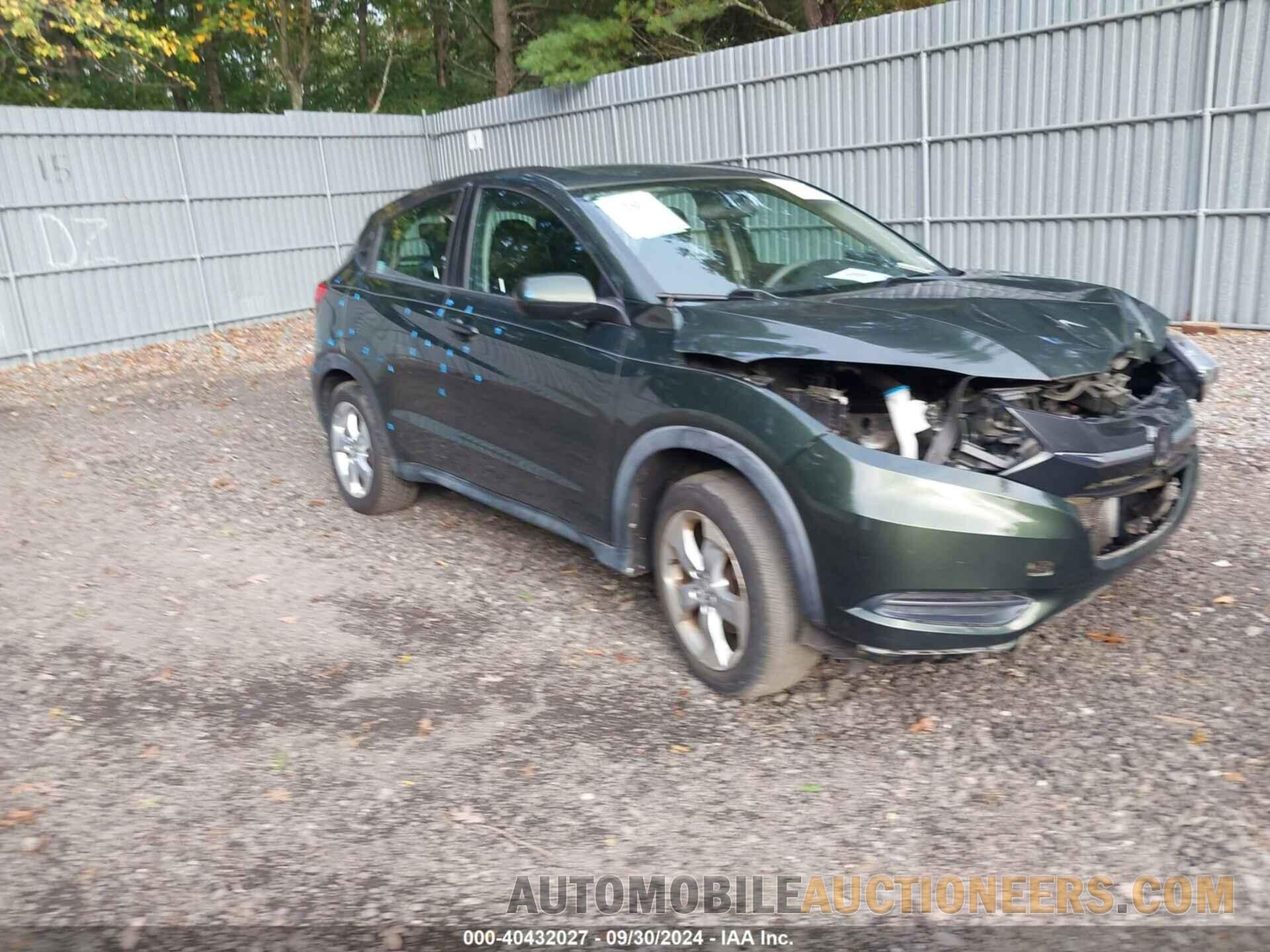 3CZRU6H31GM752269 HONDA HR-V 2016