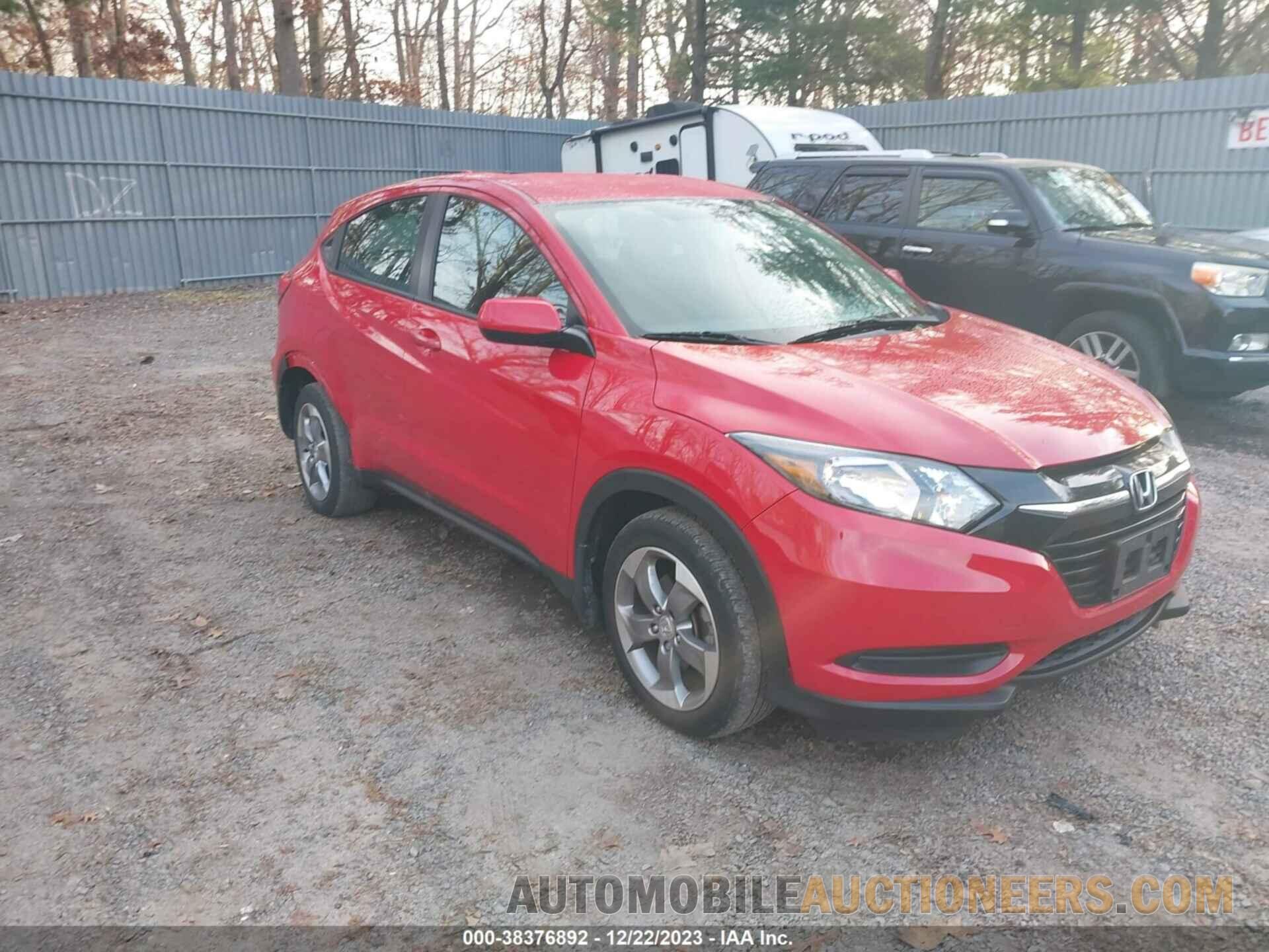 3CZRU6H33JG701393 HONDA HR-V 2018