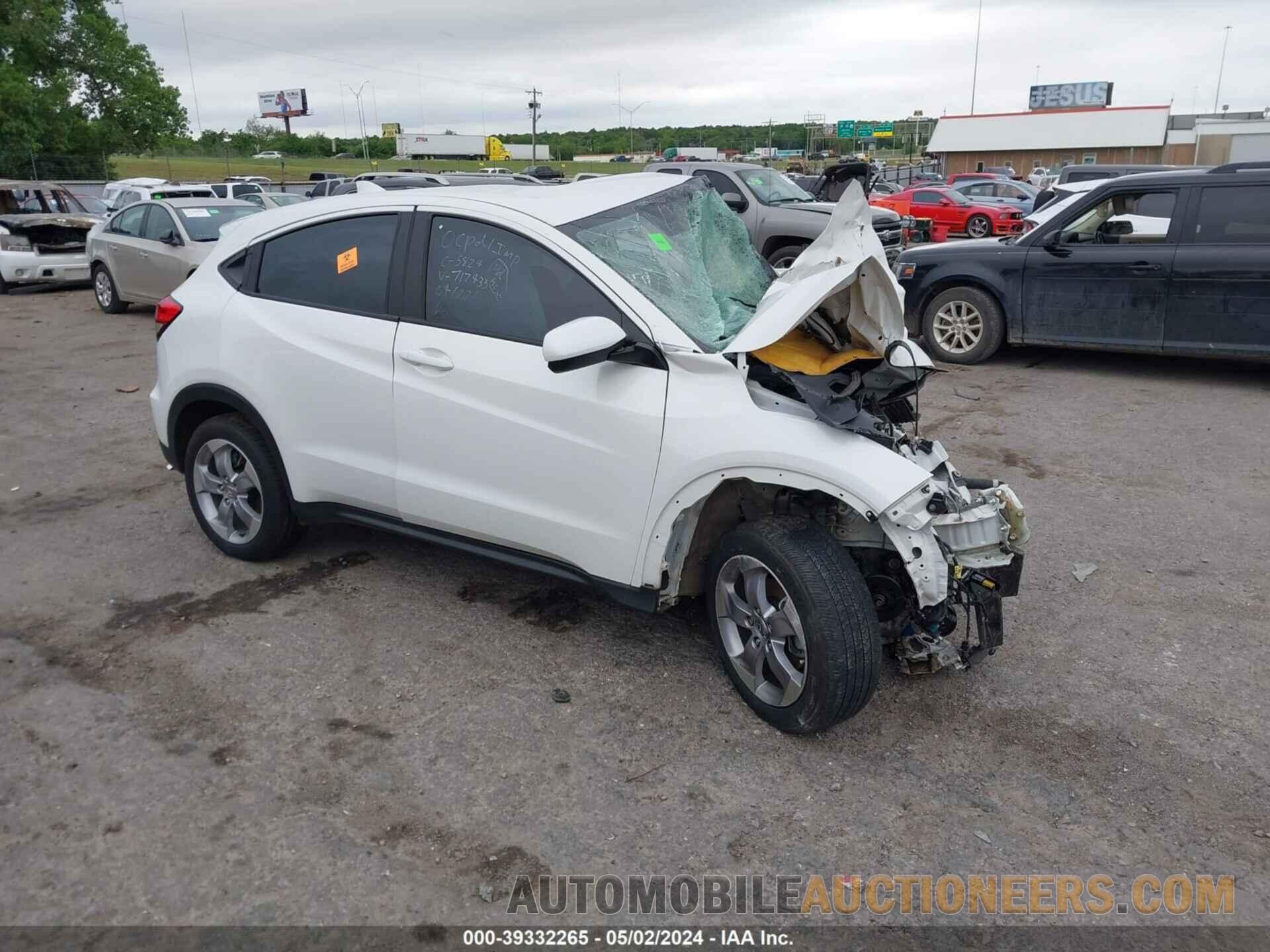 3CZRU6H34NM717433 HONDA HR-V 2022