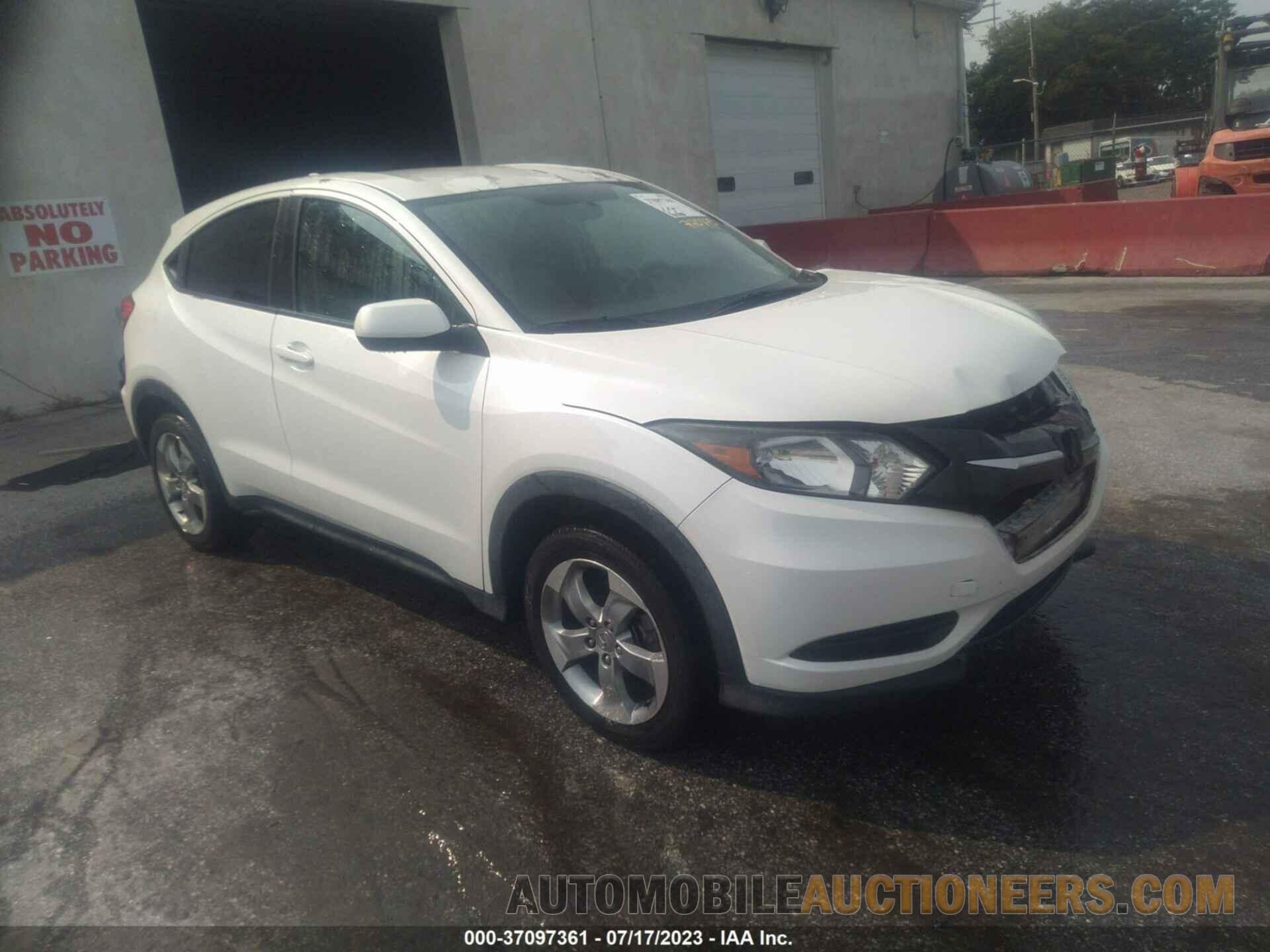 3CZRU6H37GM770873 HONDA HR-V 2016