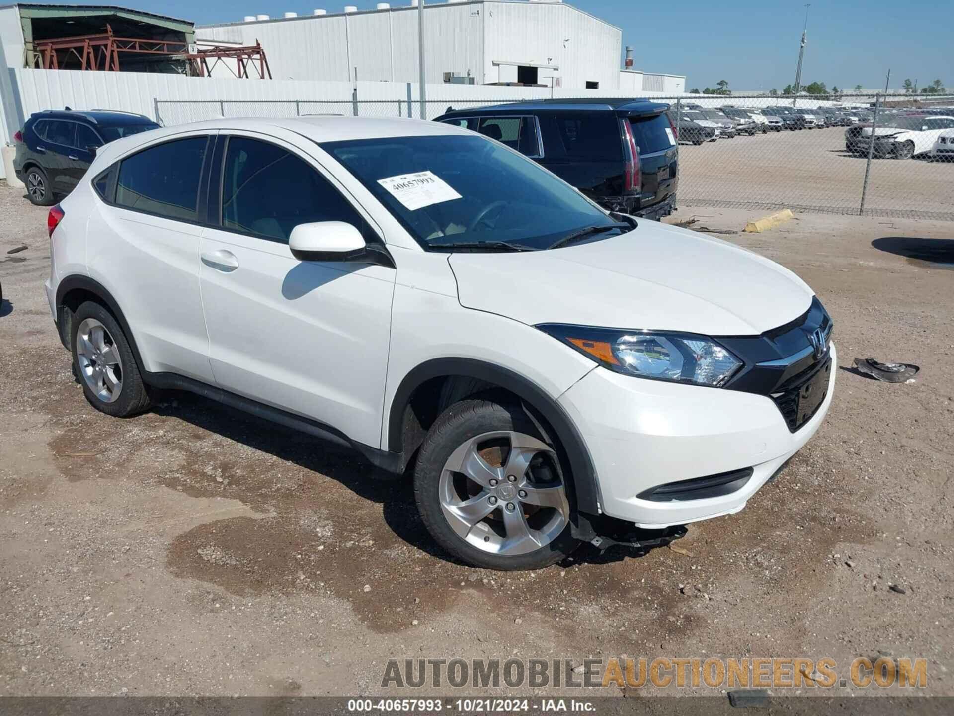 3CZRU6H3XGM768180 HONDA HR-V 2016