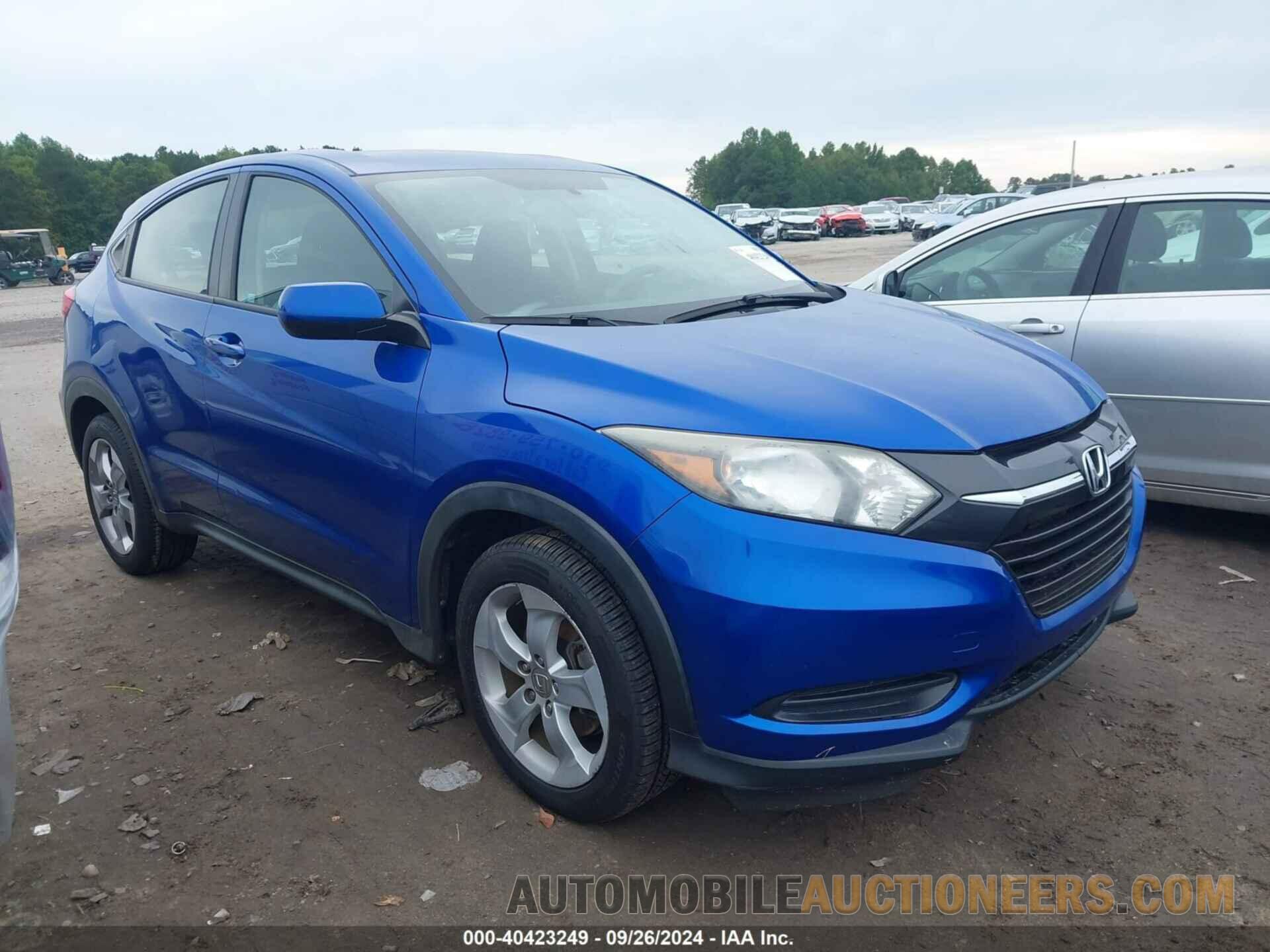 3CZRU6H3XJG711872 HONDA HR-V 2018