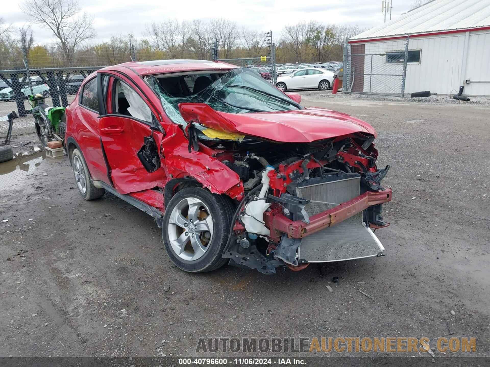 3CZRU6H53GM756907 HONDA HR-V 2016