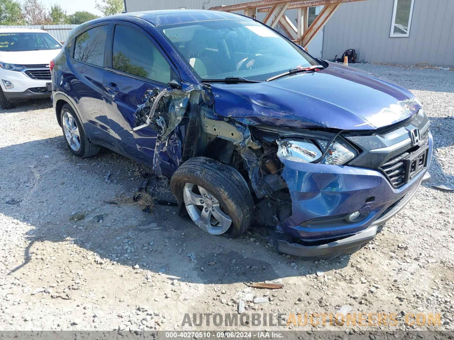 3CZRU6H54GM729635 HONDA HR-V 2016