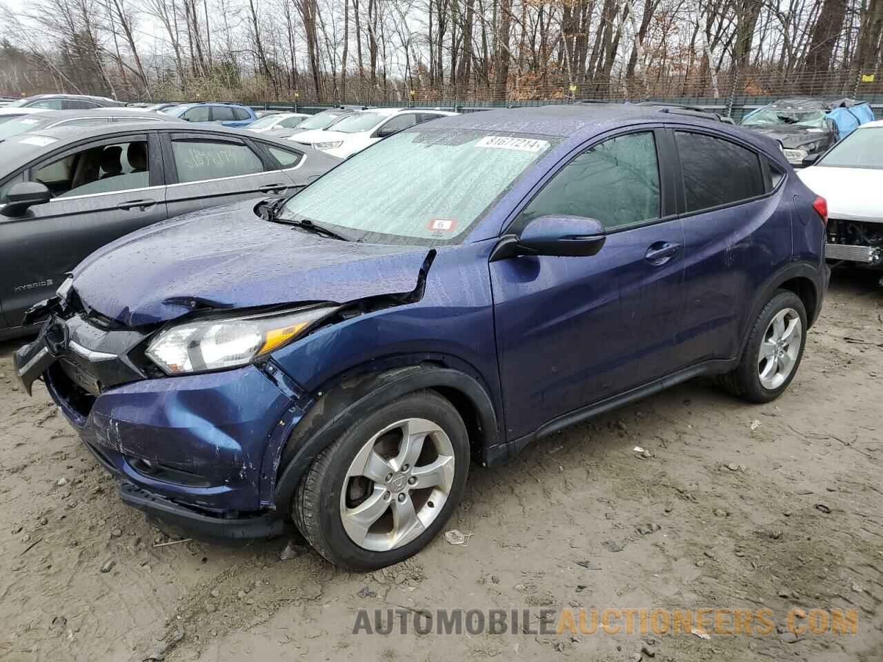 3CZRU6H54GM740165 HONDA HR-V 2016