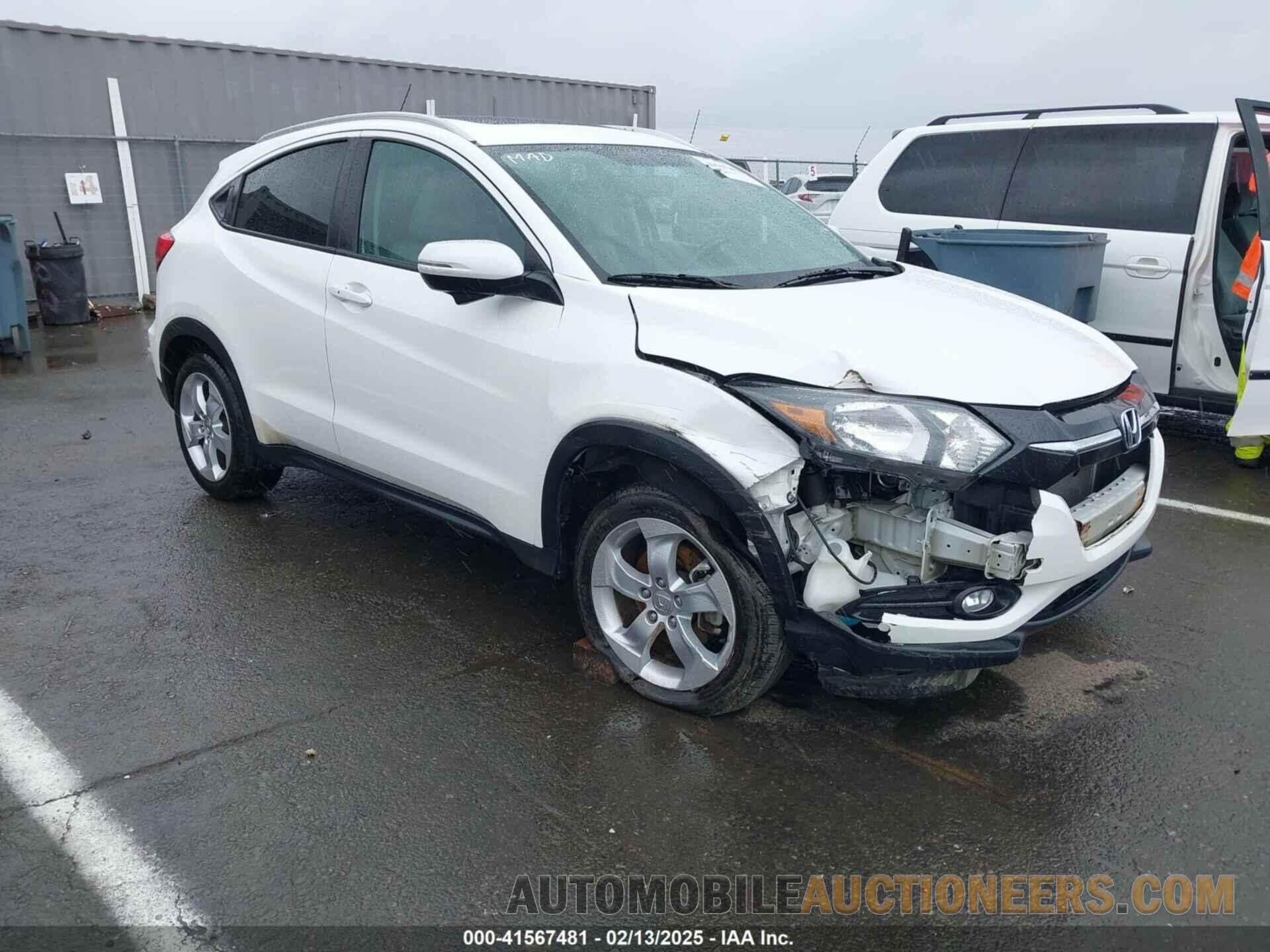 3CZRU6H70GM710162 HONDA HR-V 2016