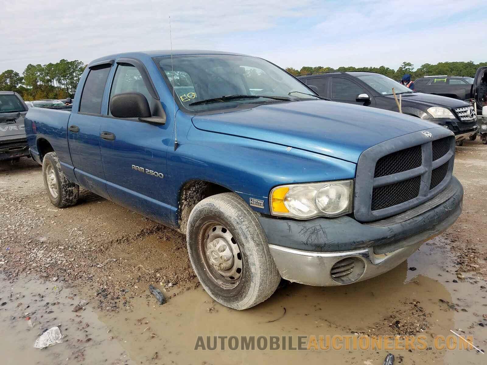 3D7KA28D03G855120 DODGE RAM 2500 2003