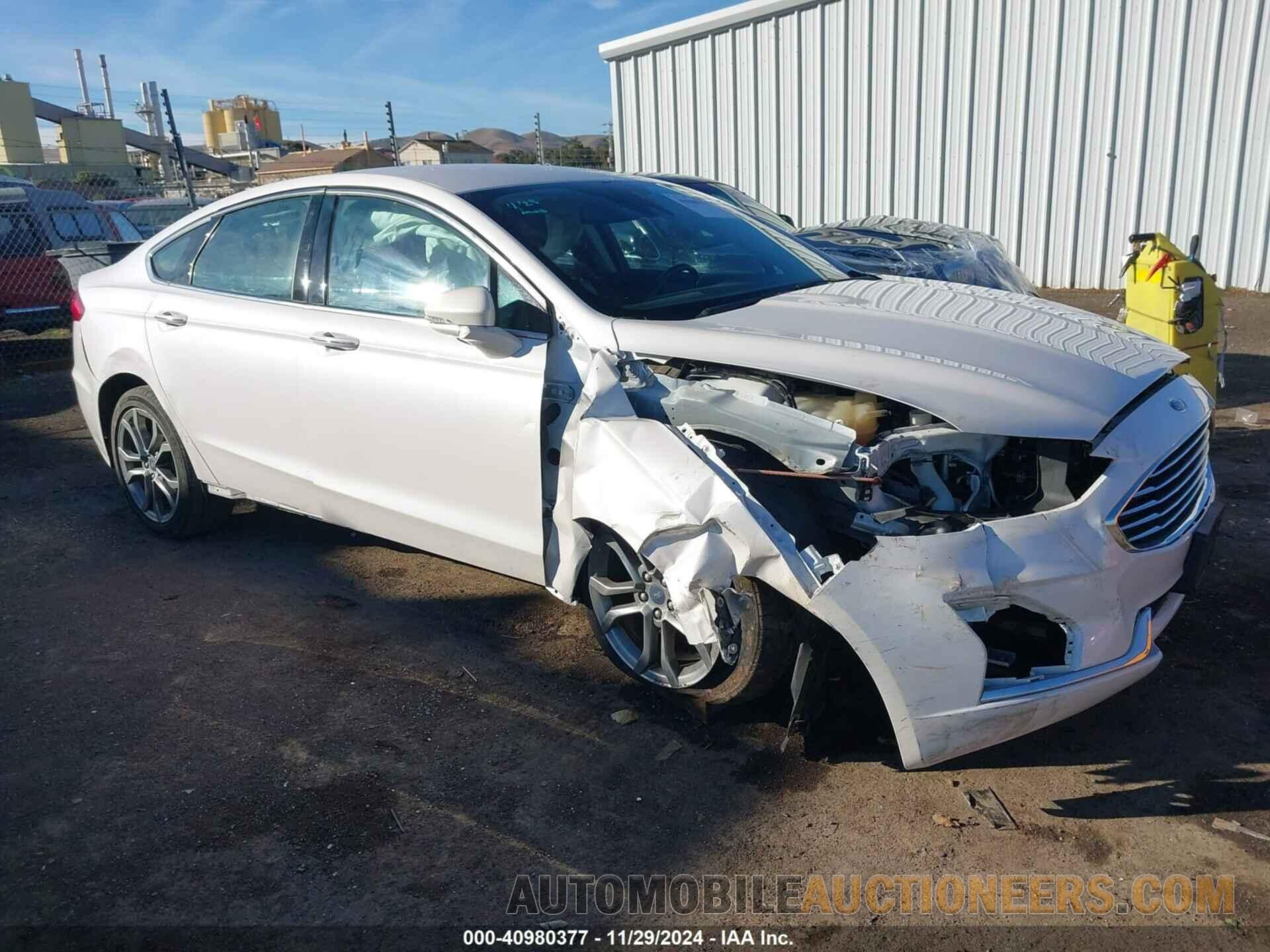 3FA6P0CD1KR179016 FORD FUSION 2019