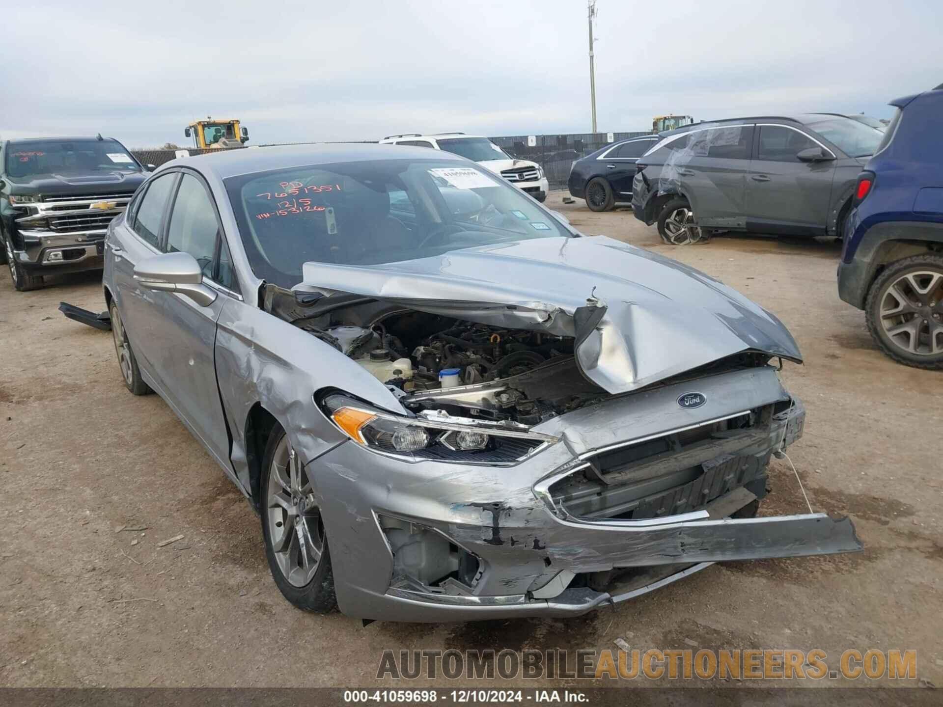 3FA6P0CD8LR153126 FORD FUSION 2020