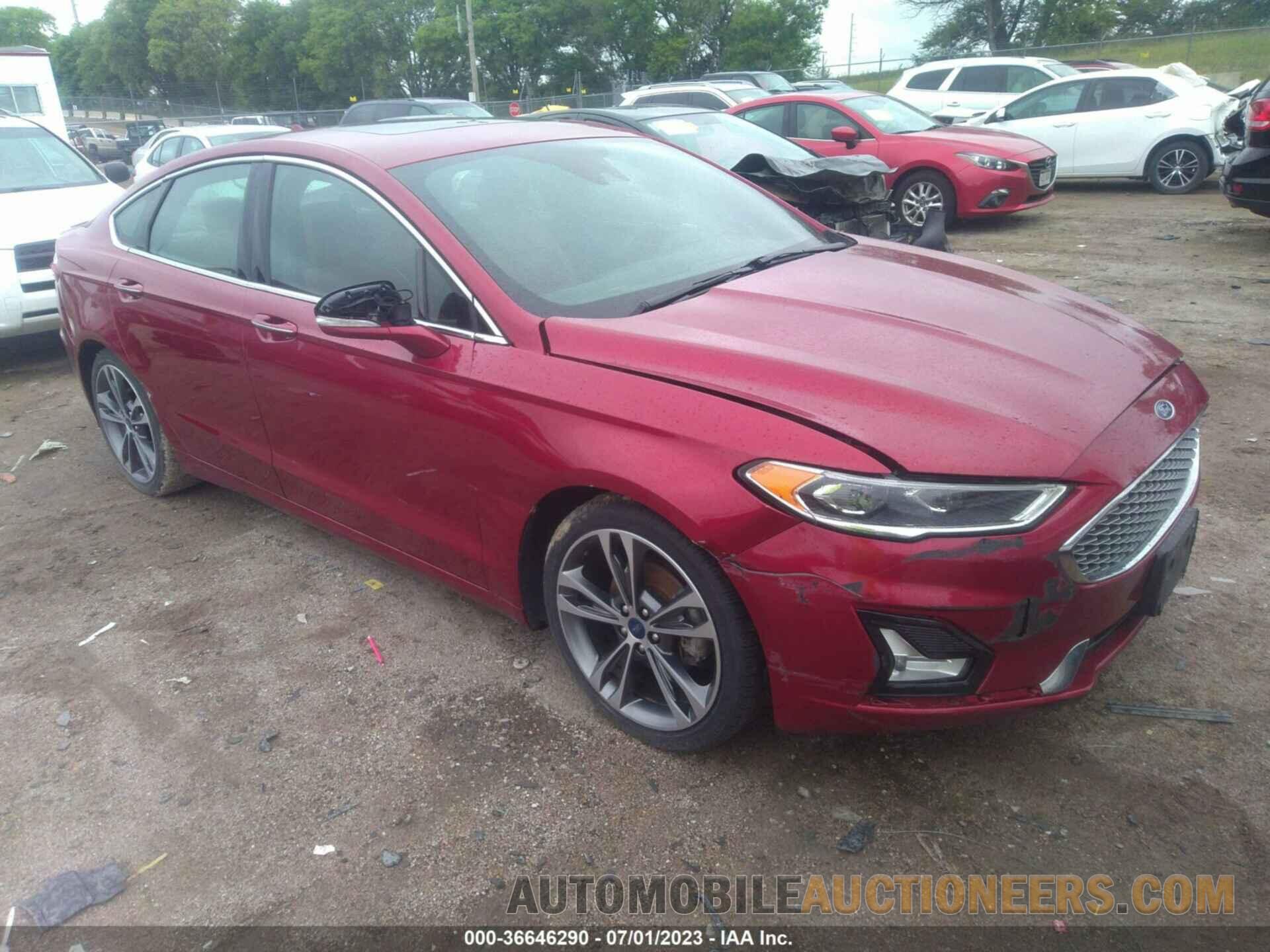 3FA6P0D91KR186591 FORD FUSION 2019