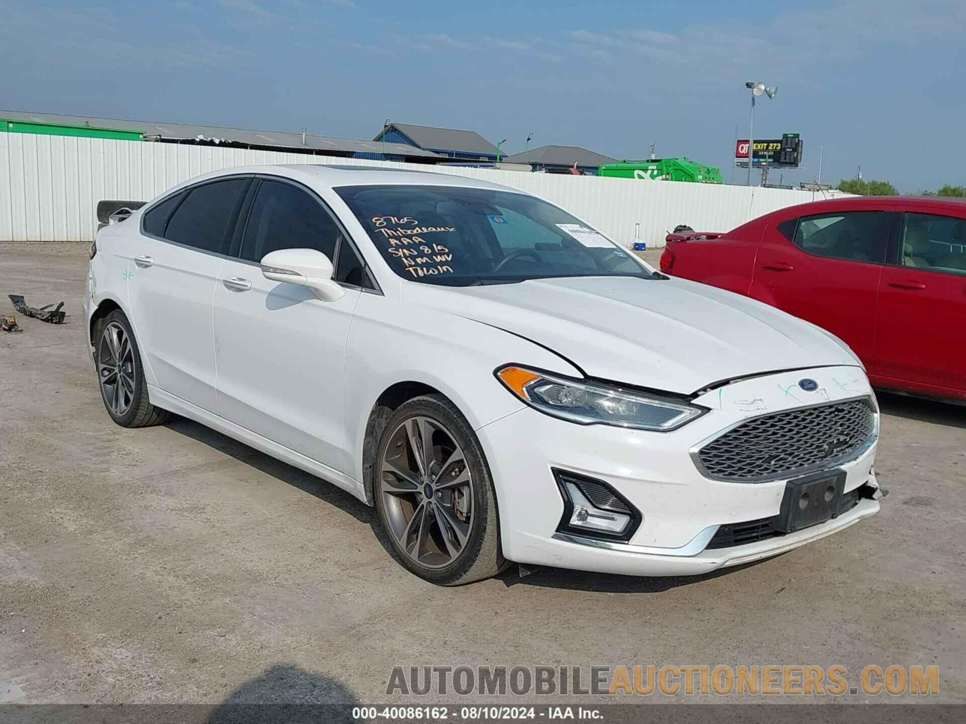 3FA6P0D98KR118403 FORD FUSION 2019