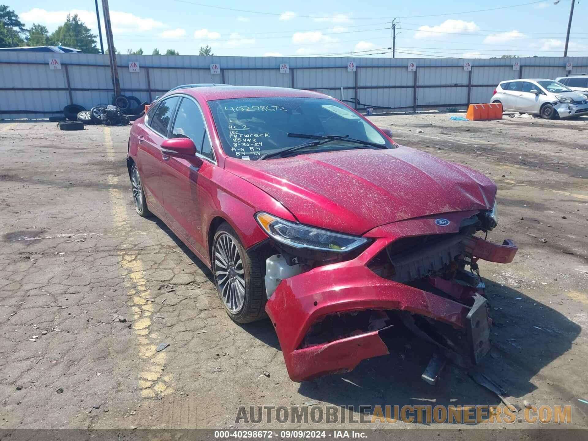 3FA6P0D99HR231494 FORD FUSION 2017