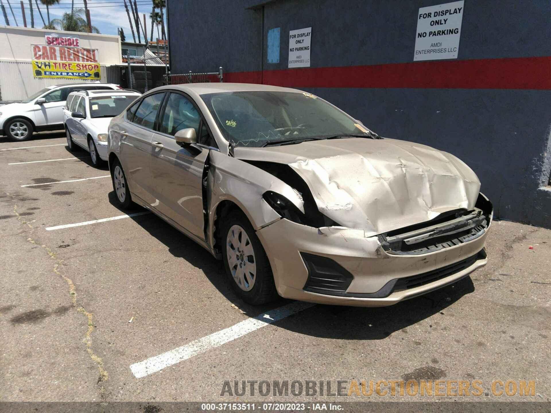 3FA6P0G70KR284408 FORD FUSION 2019