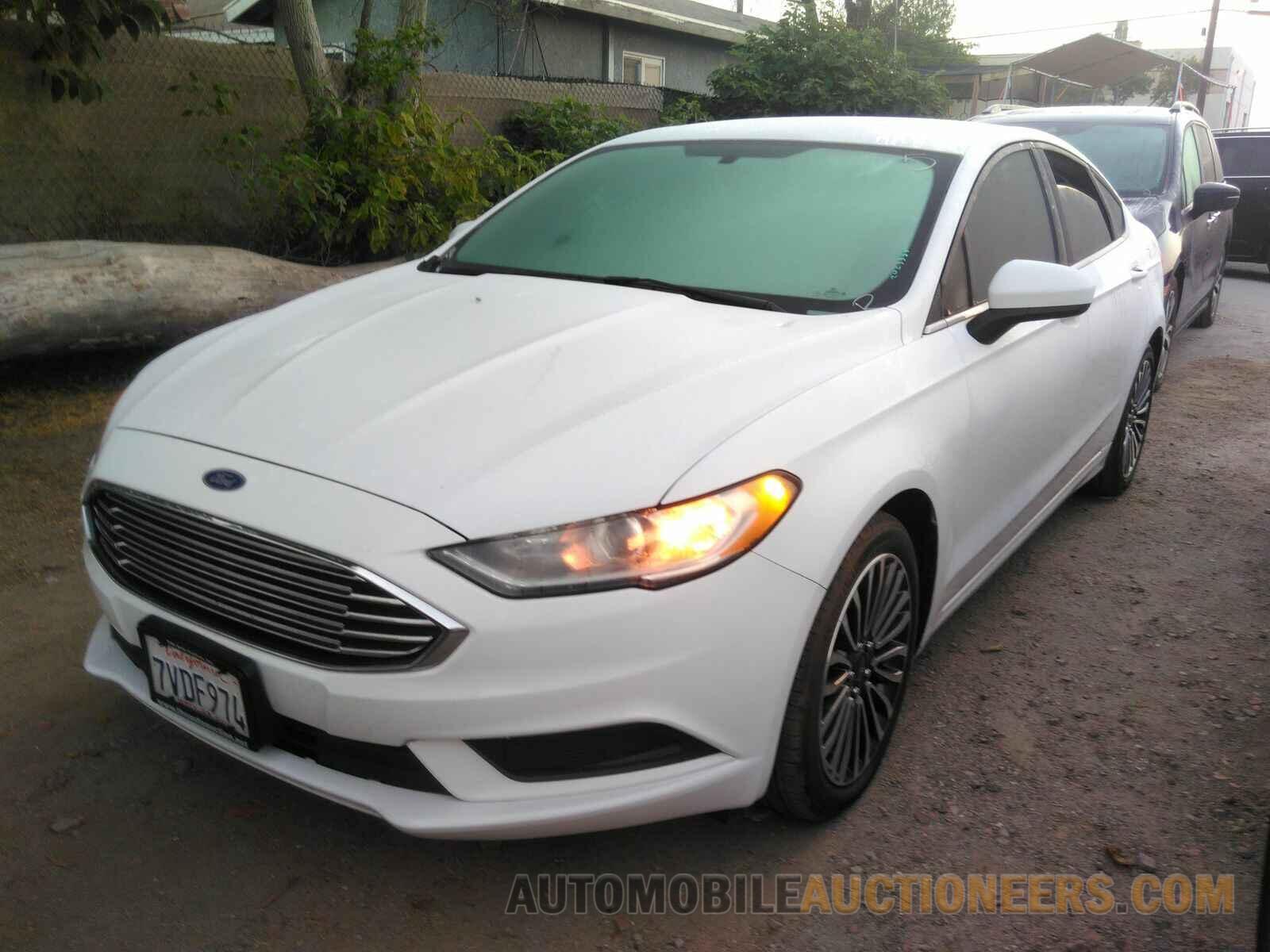 3FA6P0G71HR187663 Ford Fusion 2017