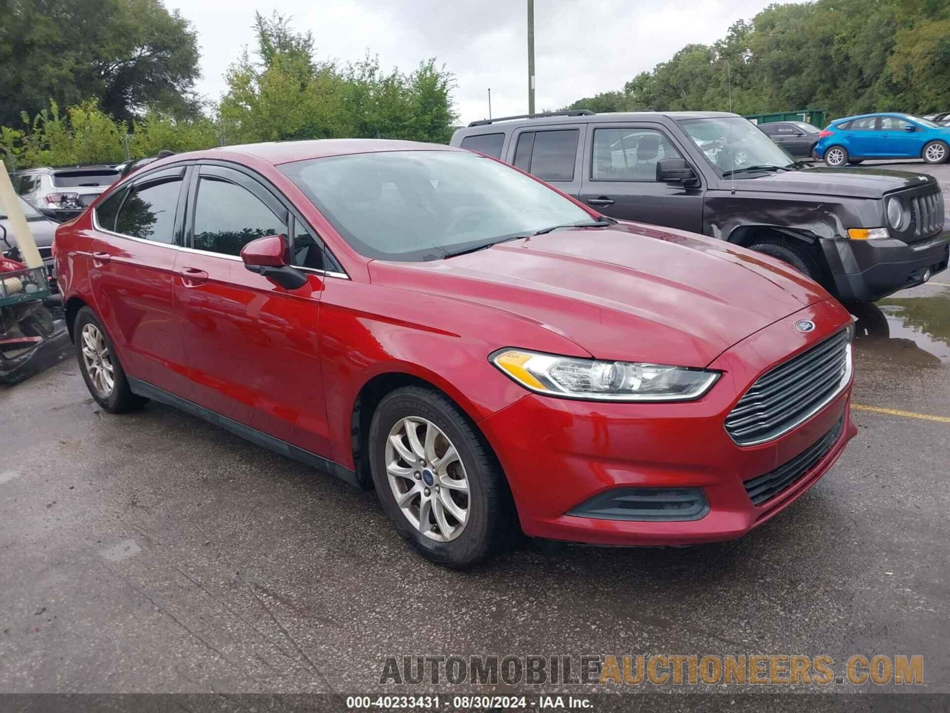 3FA6P0G72GR186620 FORD FUSION 2016