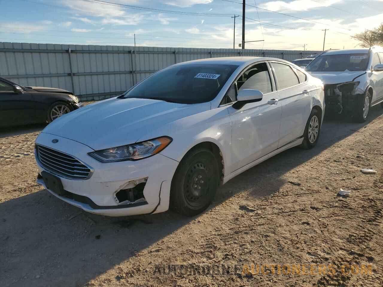 3FA6P0G72KR132159 FORD FUSION 2019