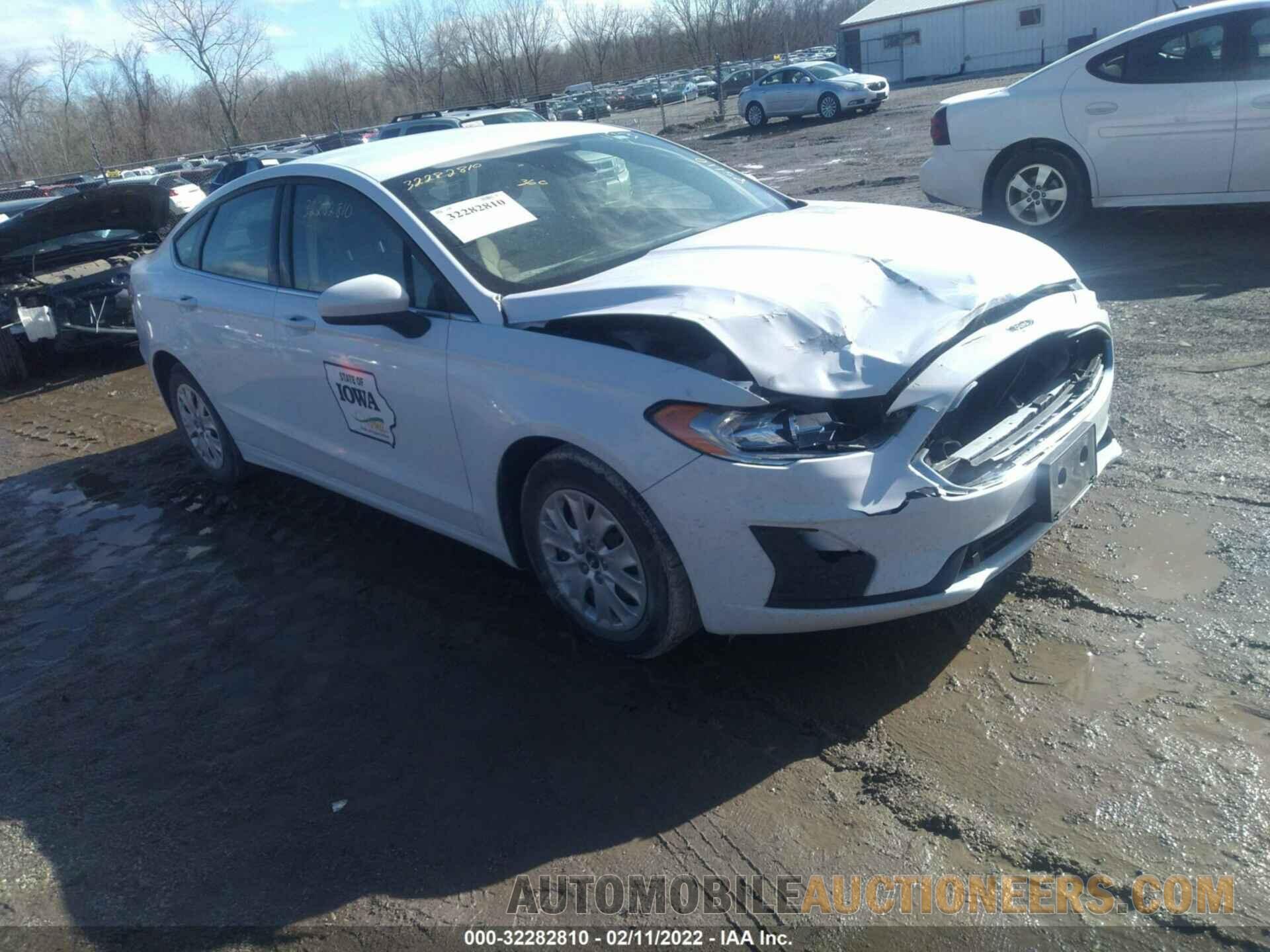 3FA6P0G72KR285110 FORD FUSION 2019