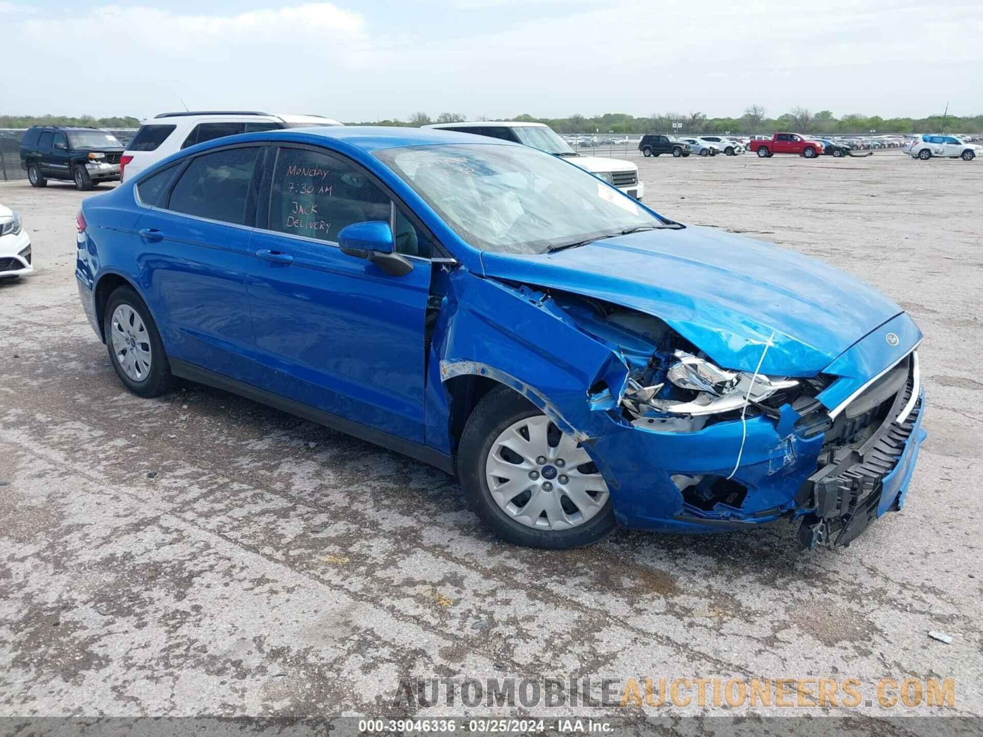 3FA6P0G72LR167933 FORD FUSION 2020