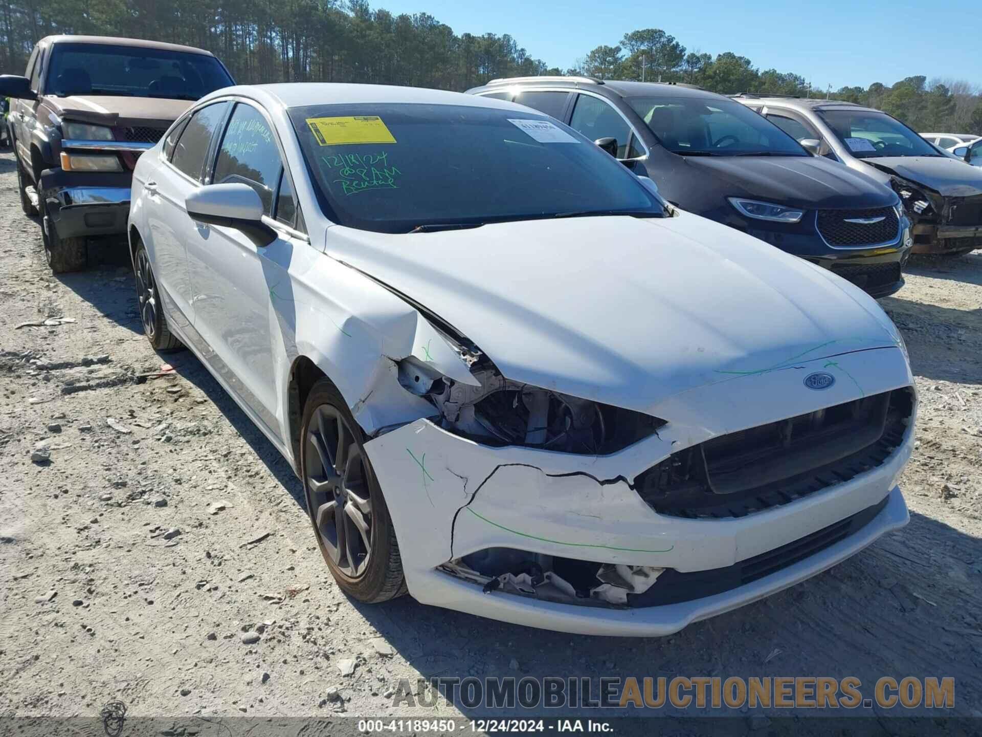 3FA6P0G73JR210382 FORD FUSION 2018