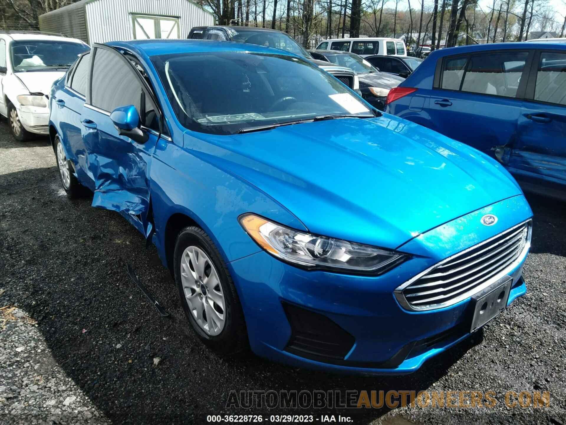 3FA6P0G73KR103575 FORD FUSION 2019