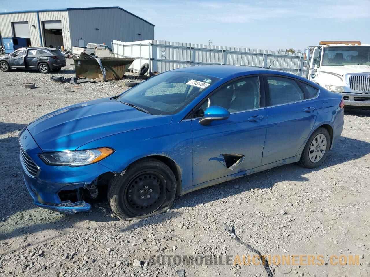 3FA6P0G73KR130582 FORD FUSION 2019