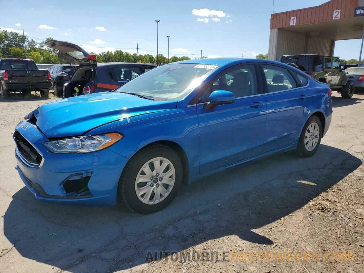 3FA6P0G74KR167222 FORD FUSION 2019