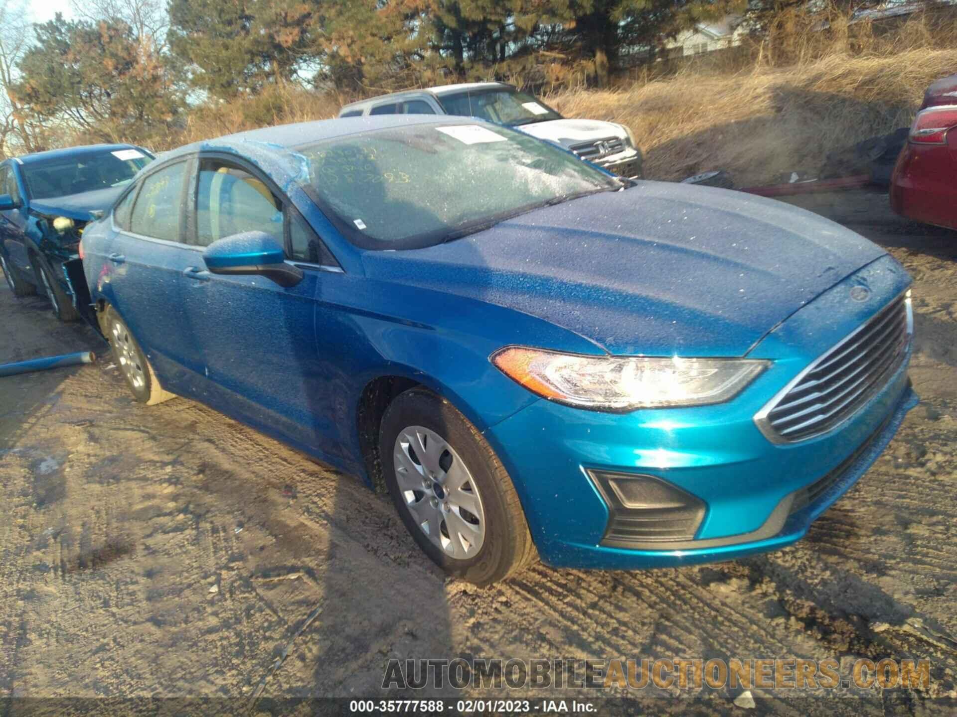 3FA6P0G75KR287093 FORD FUSION 2019